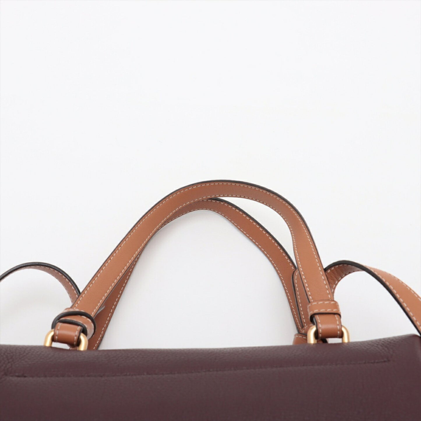 Céline Soft Cube, Brown, Leather, tote