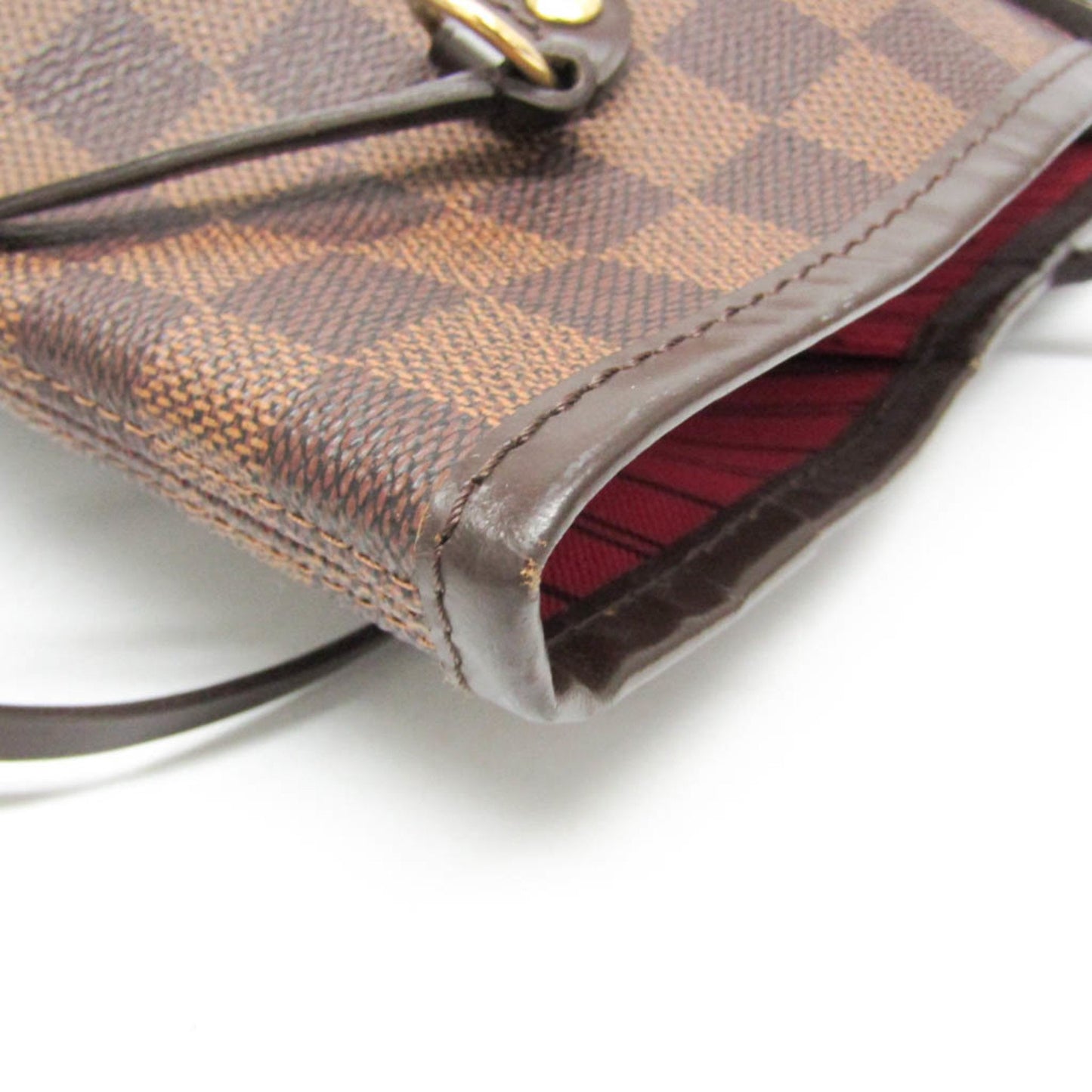 Louis Vuitton Neverfull MM, Brown, Canvas, tote