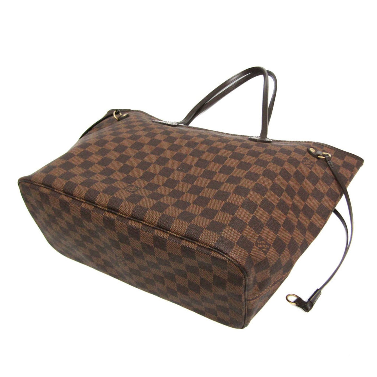 Louis Vuitton Neverfull MM, Brown, Canvas, tote