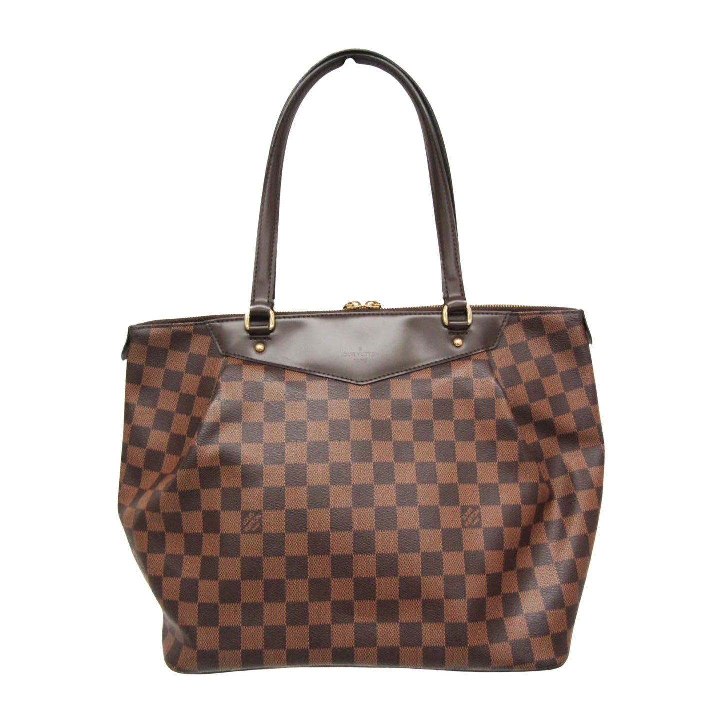 Louis Vuitton, Brown, Canvas, tote