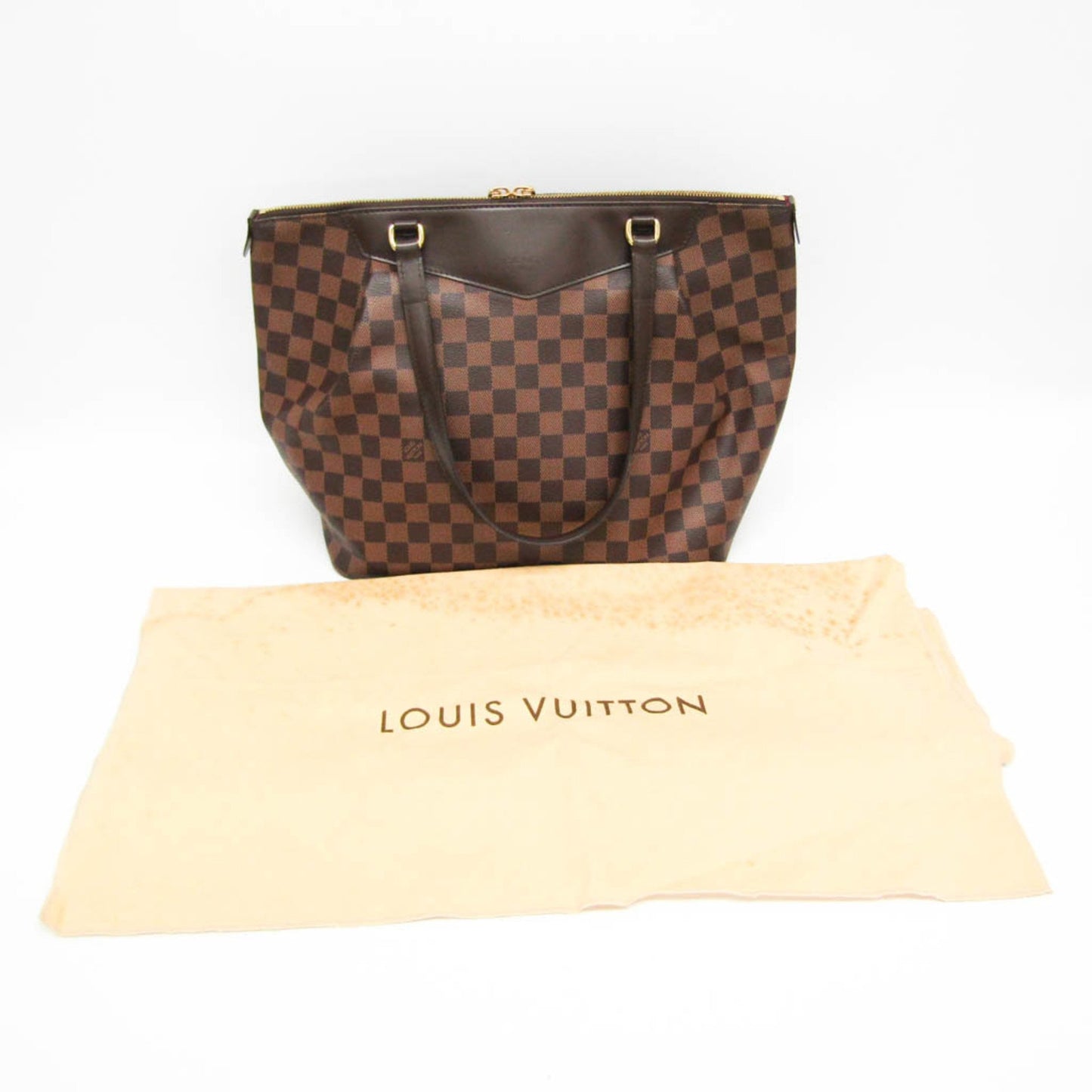 Louis Vuitton, Brown, Canvas, tote