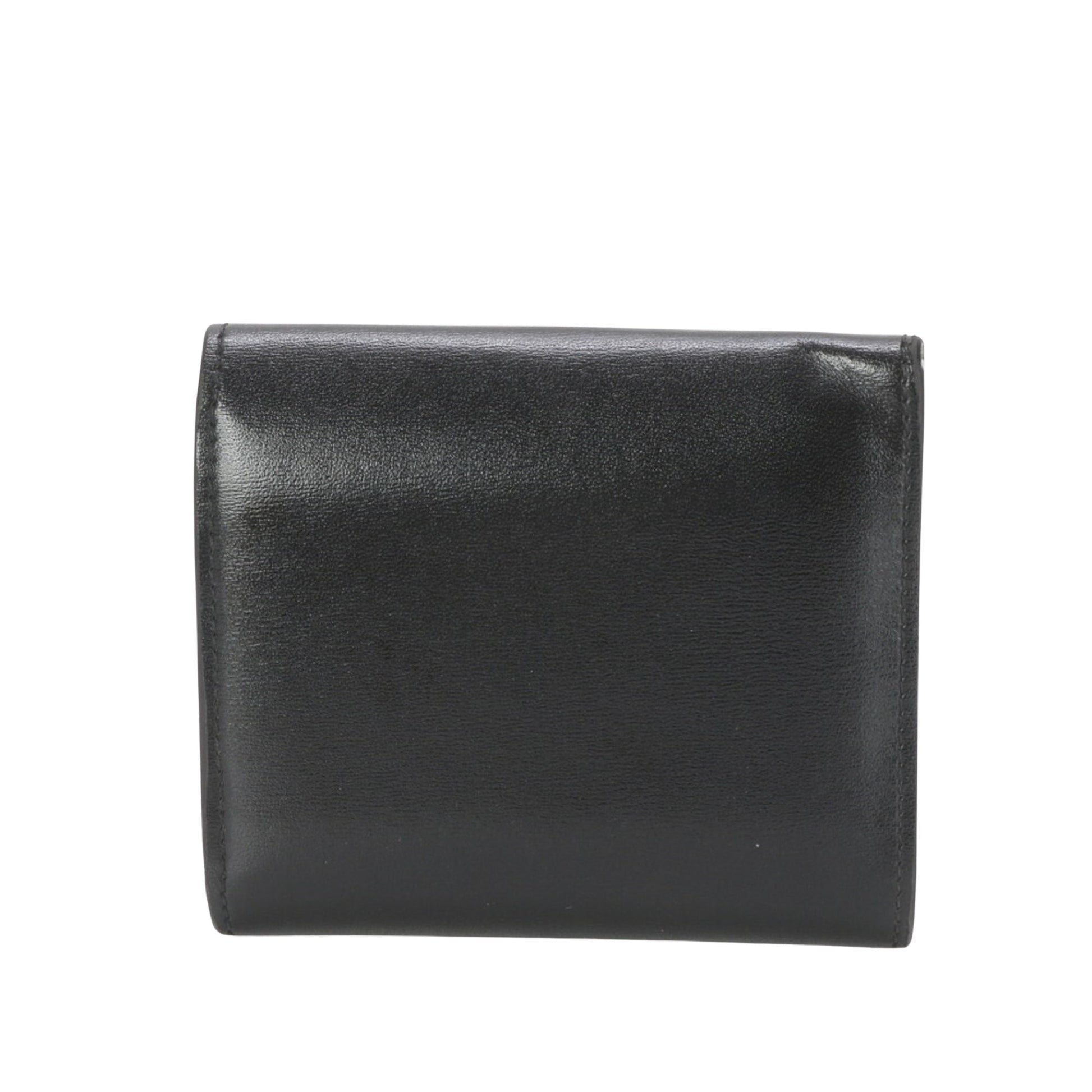 Céline, Black, Leather, wallet