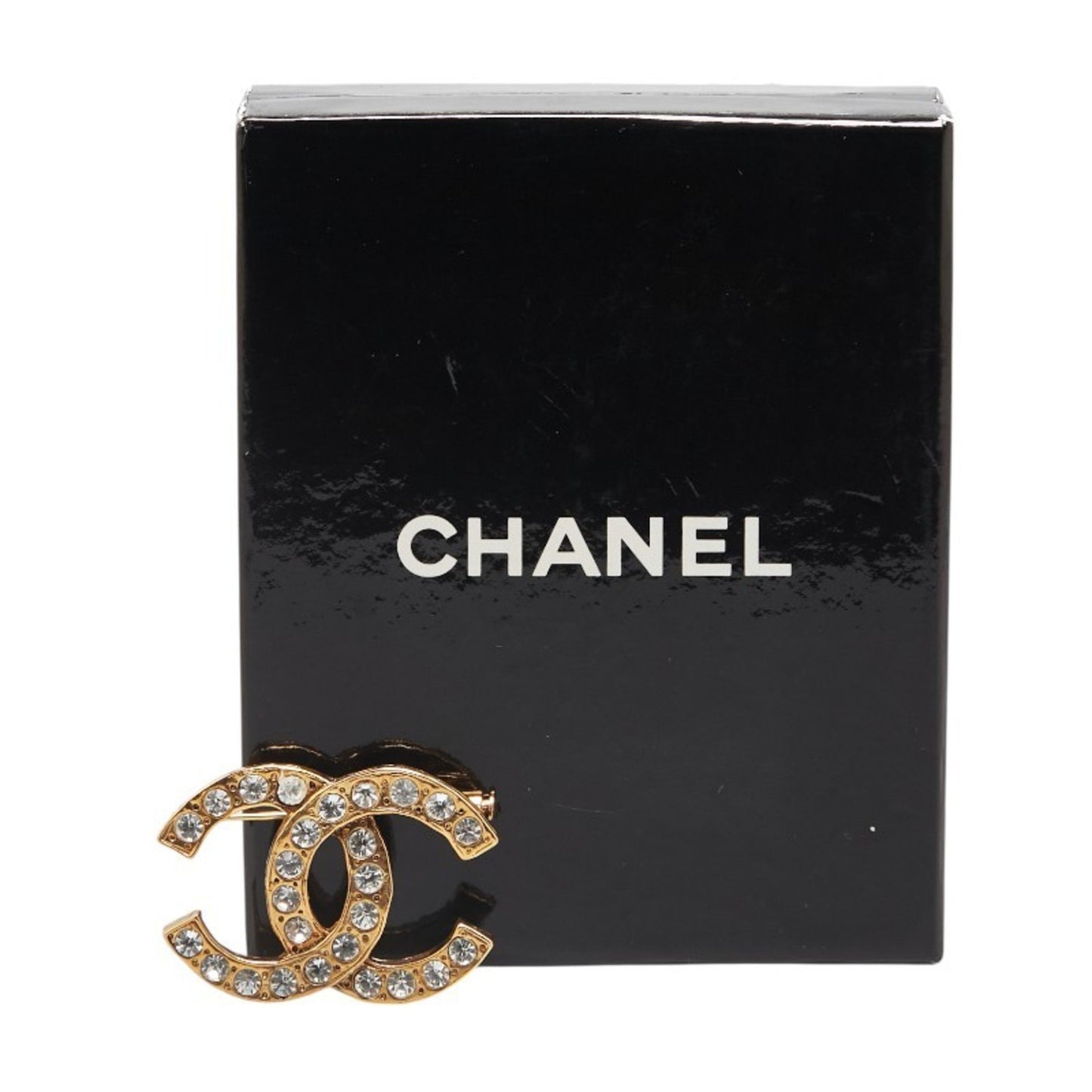 Chanel Coco Mark, Gold, Gold Plated, brooch