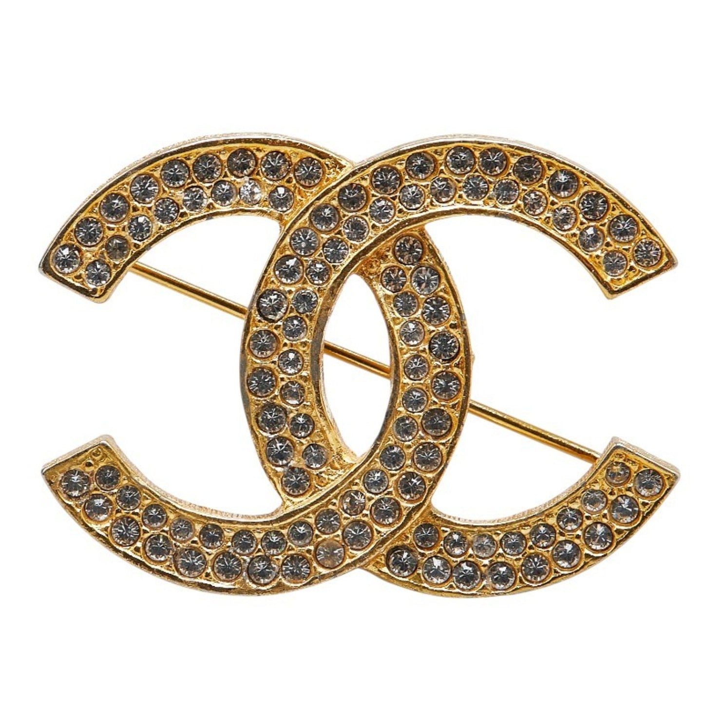 Chanel Coco Mark, Gold, Gold Plated, brooch