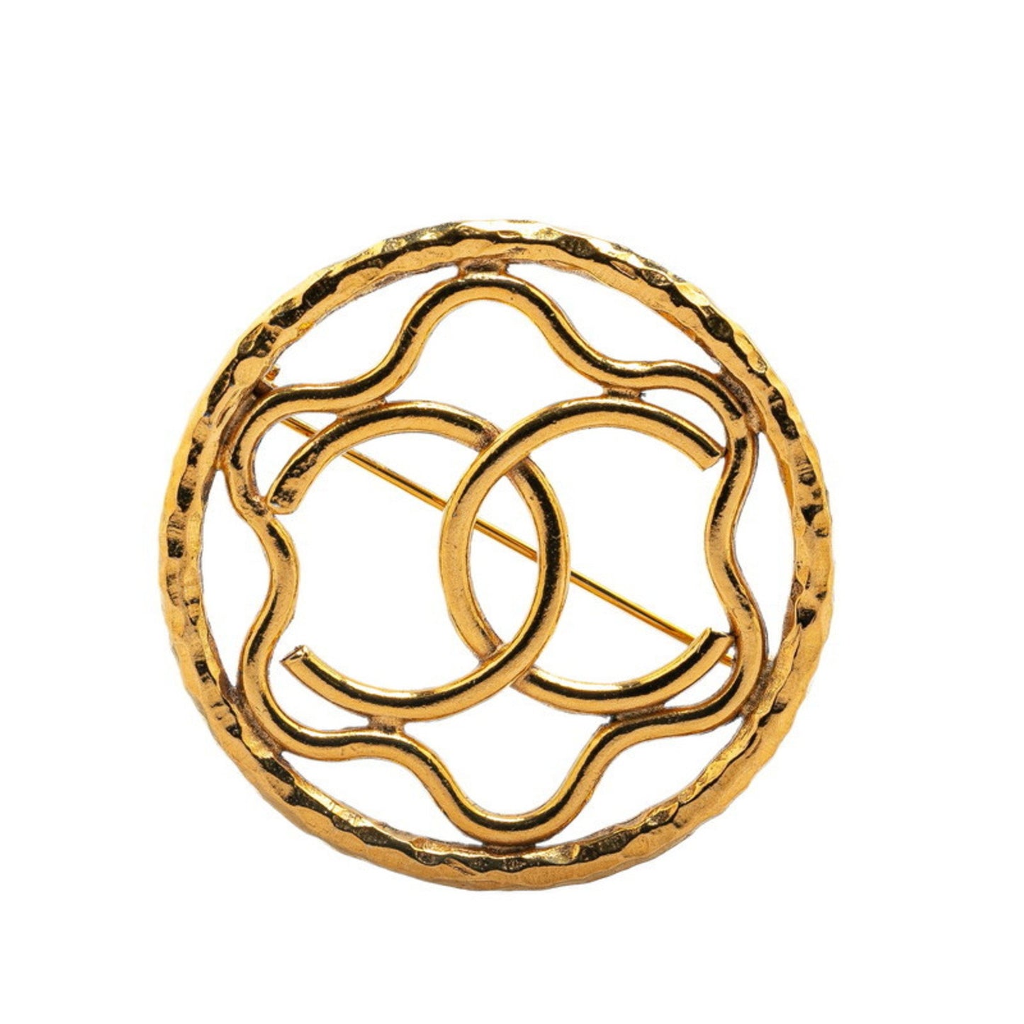 Chanel Coco Mark, Gold, Gold Plated, brooch