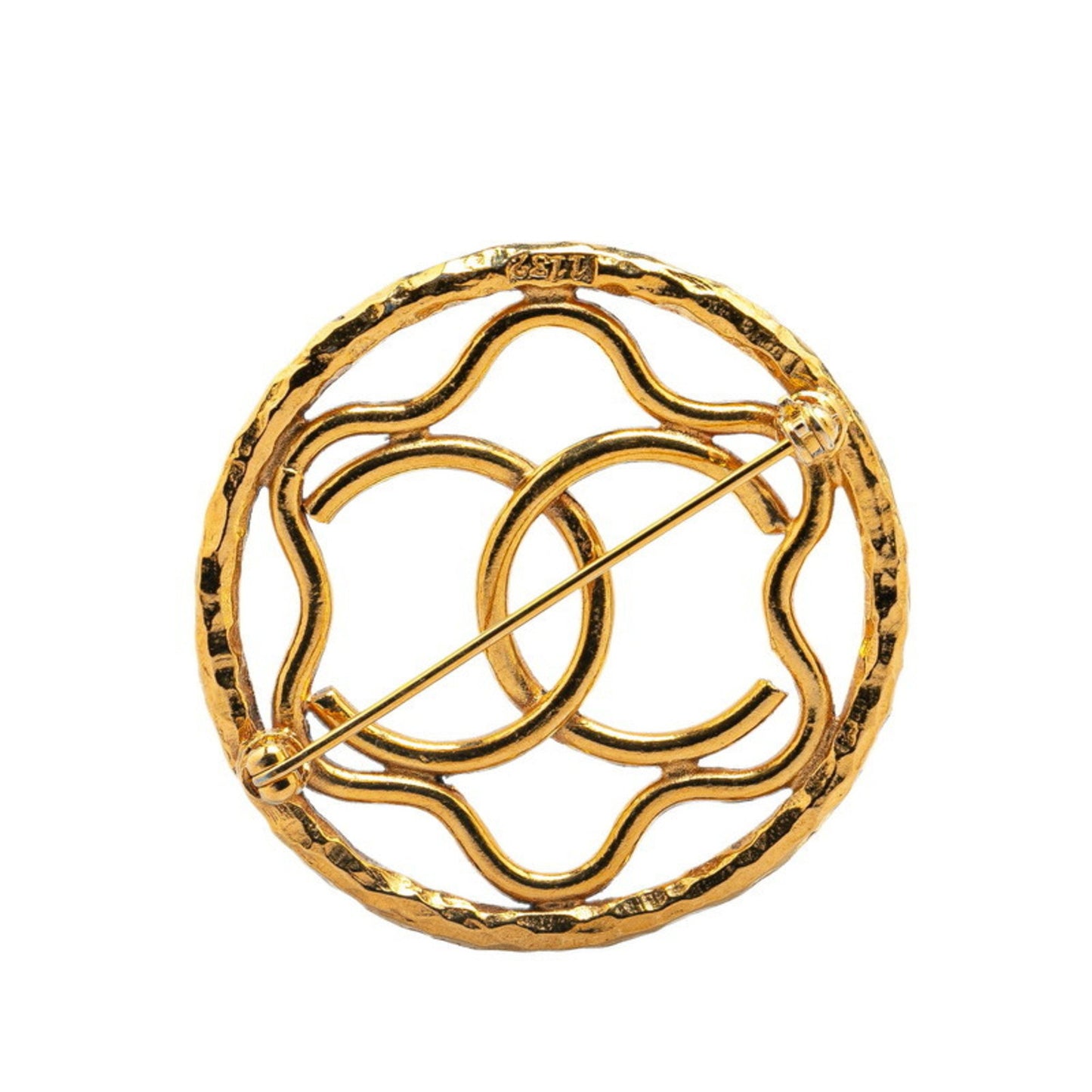 Chanel Coco Mark, Gold, Gold Plated, brooch