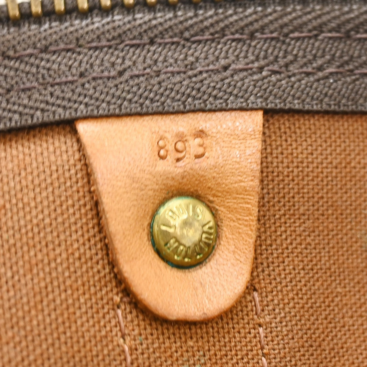 Louis Vuitton Keepall Monogram Canvas, Brown, Canvas, Travel Bag