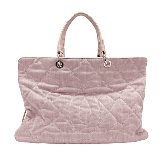 Chanel, Pink, Canvas, handbag