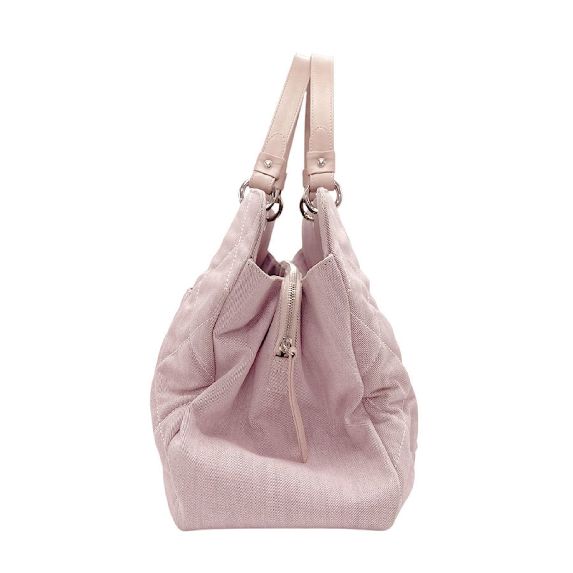 Chanel, Pink, Canvas, handbag