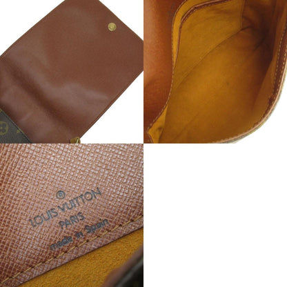 Louis Vuitton Musette Salsa, Brown, Canvas, shoulder