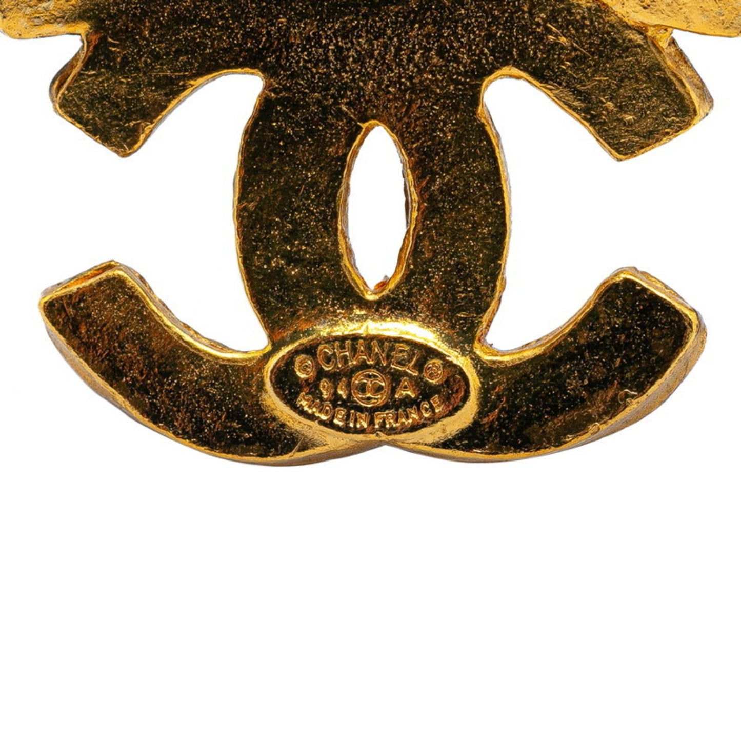 Chanel Coco Mark, Gold, Gold Plated, brooch