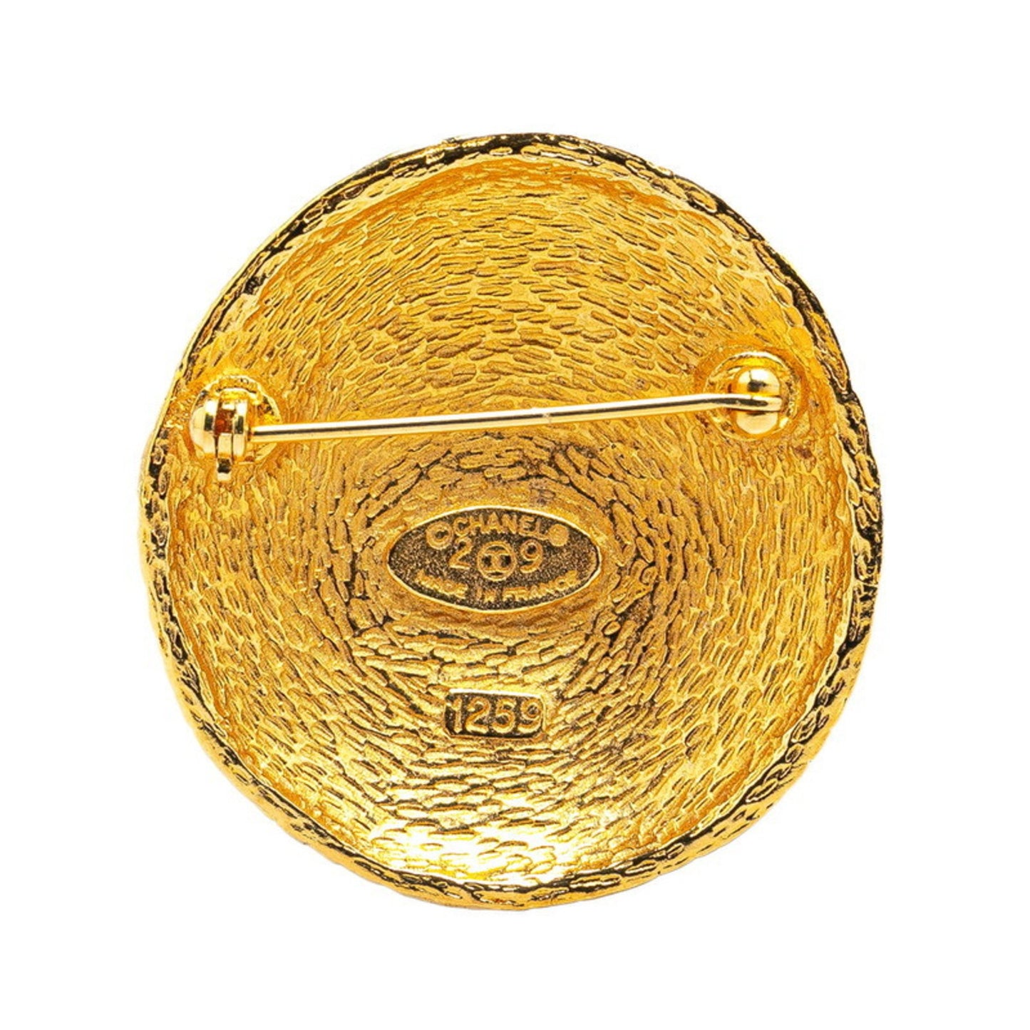 Chanel Coco Mark, Gold, Gold Plated, brooch