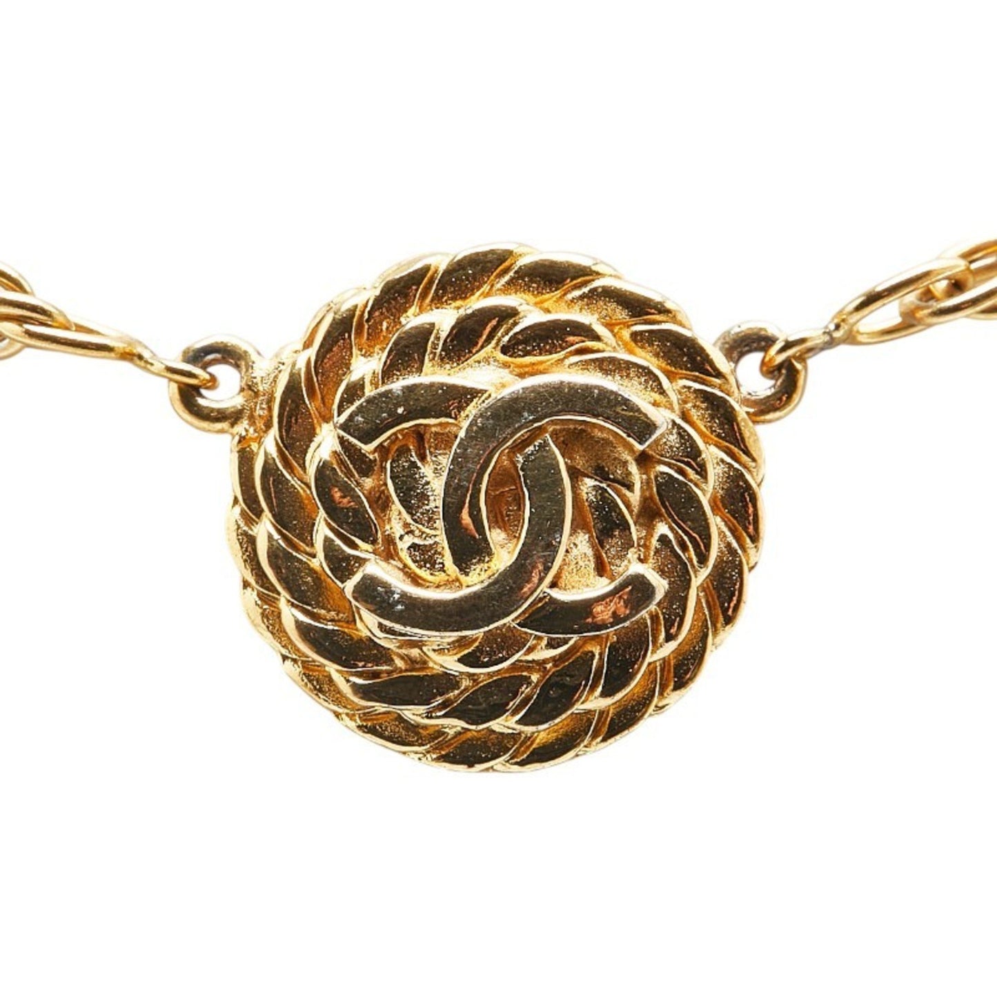 Chanel Medaillon, Gold, Gold Plated, necklace