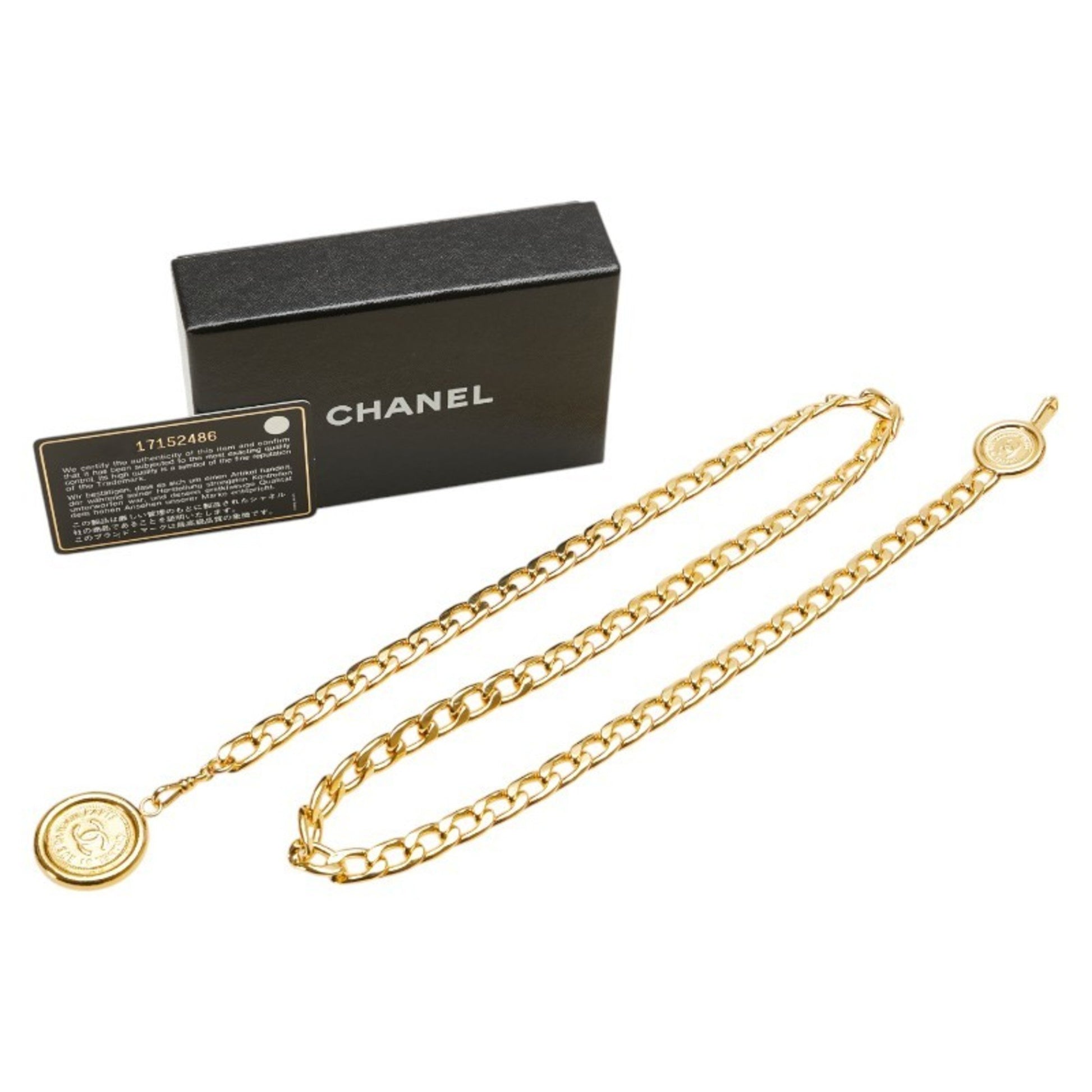 Chanel Cambon, Gold, Gold Plated, belt