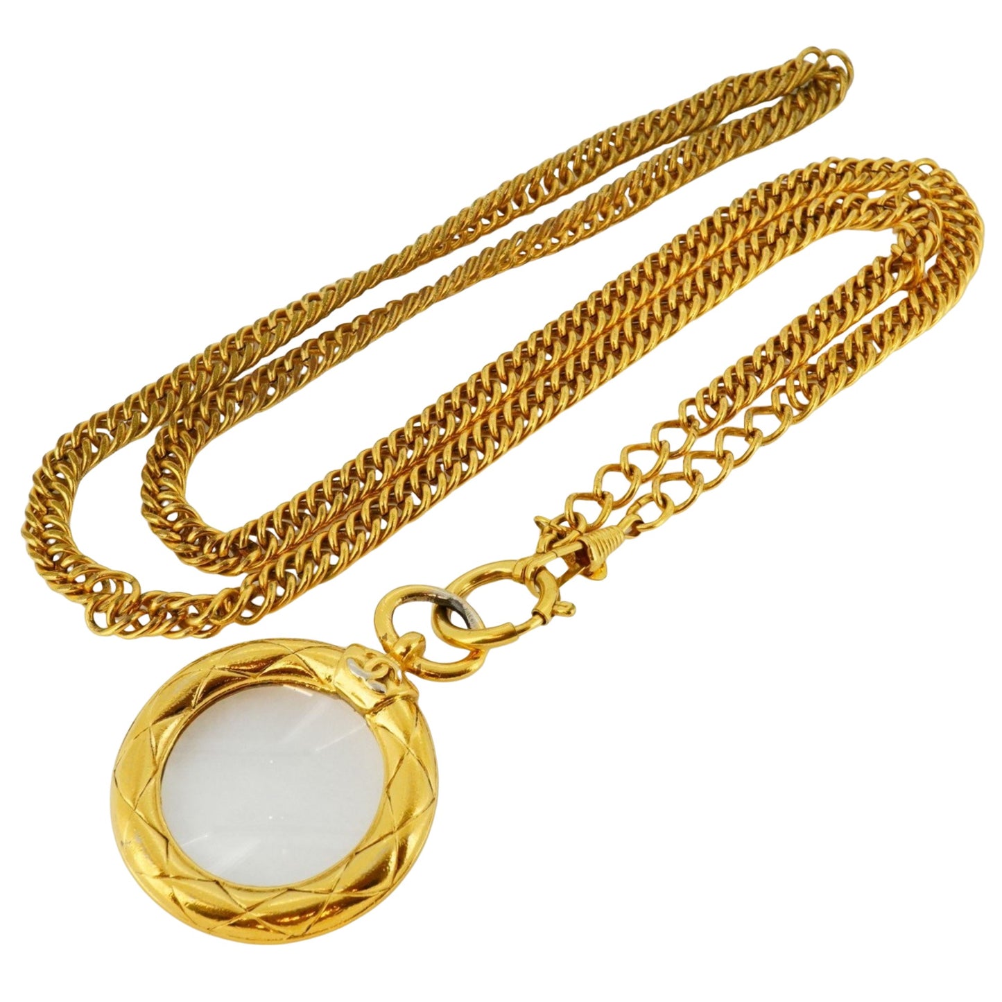 Chanel, Gold, Gold Plated, necklace