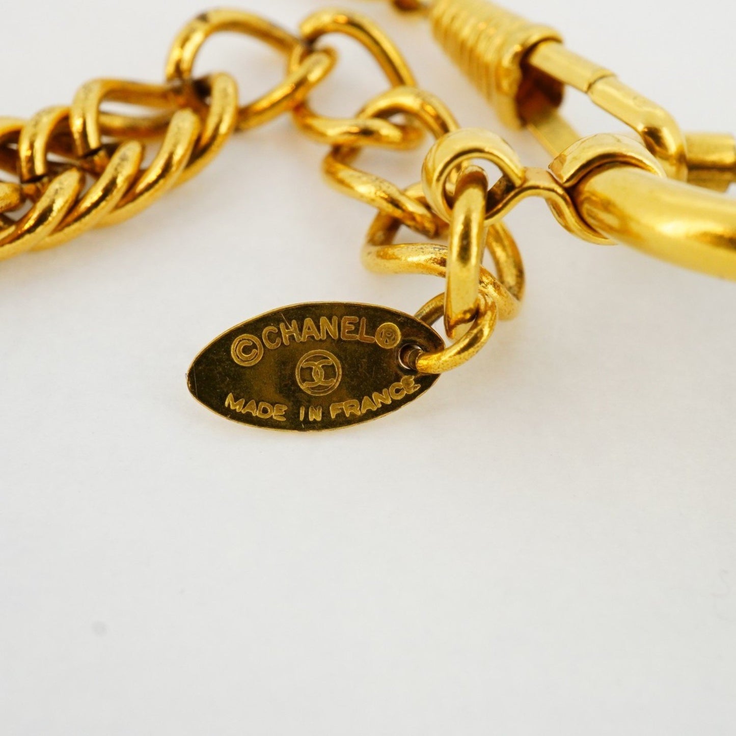 Chanel, Gold, Gold Plated, necklace