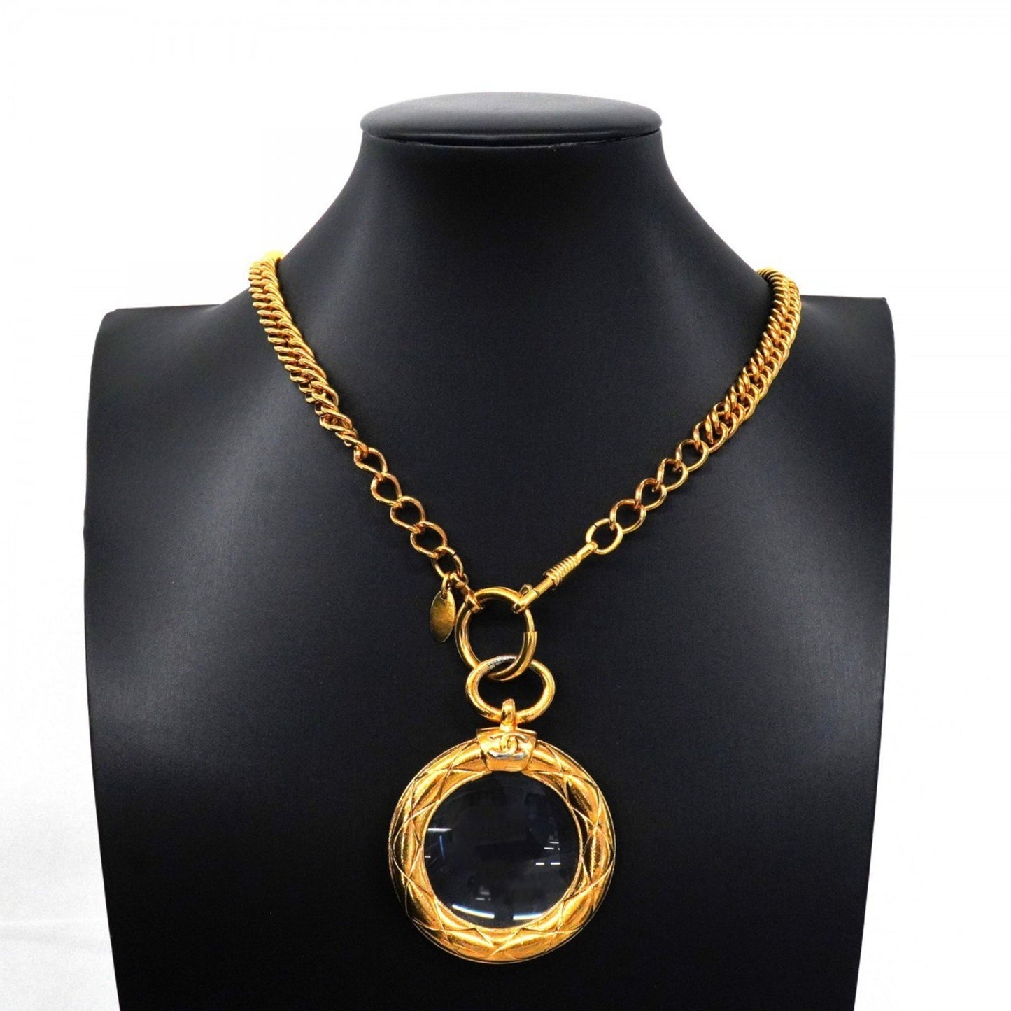 Chanel, Gold, Gold Plated, necklace