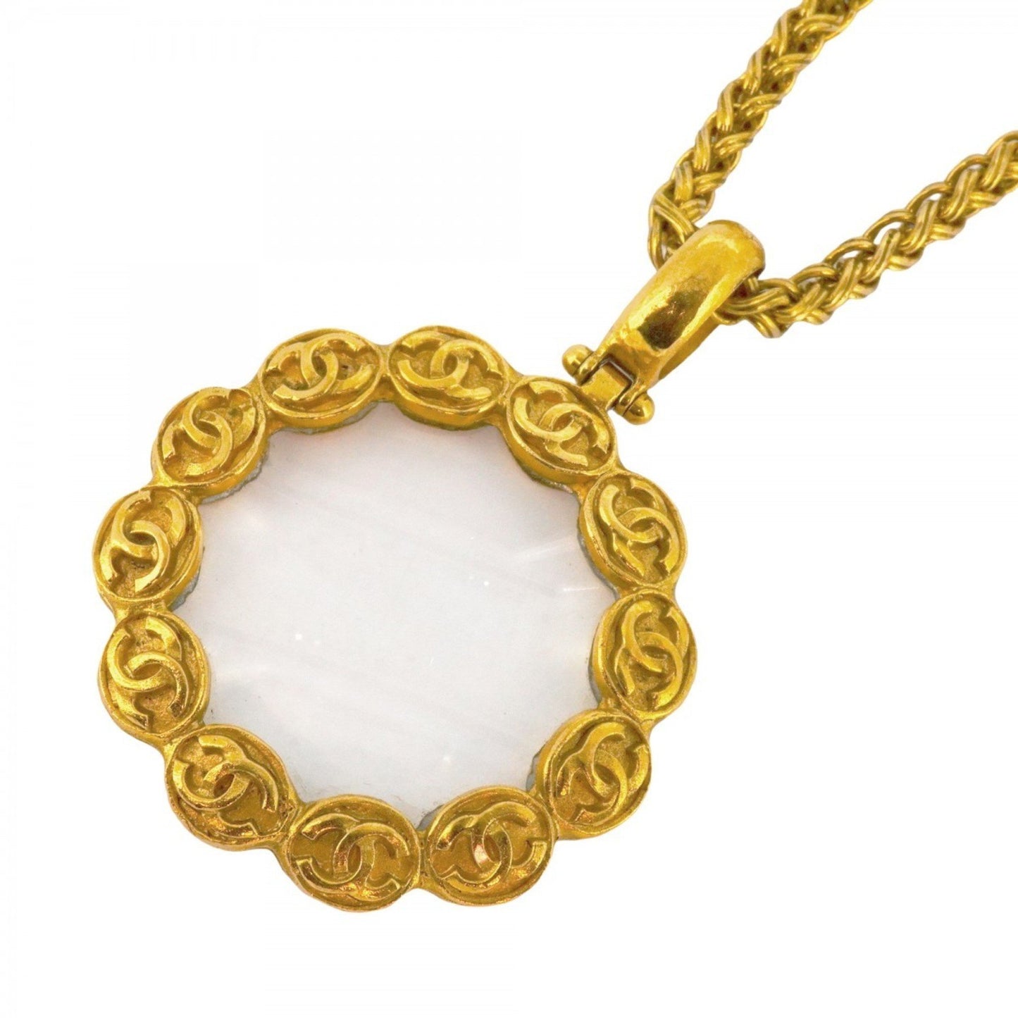 Chanel, Gold, Gold Plated, necklace