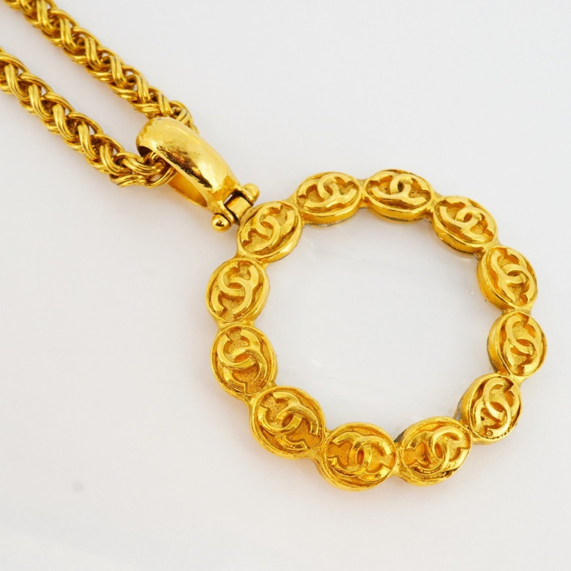 Chanel, Gold, Gold Plated, necklace