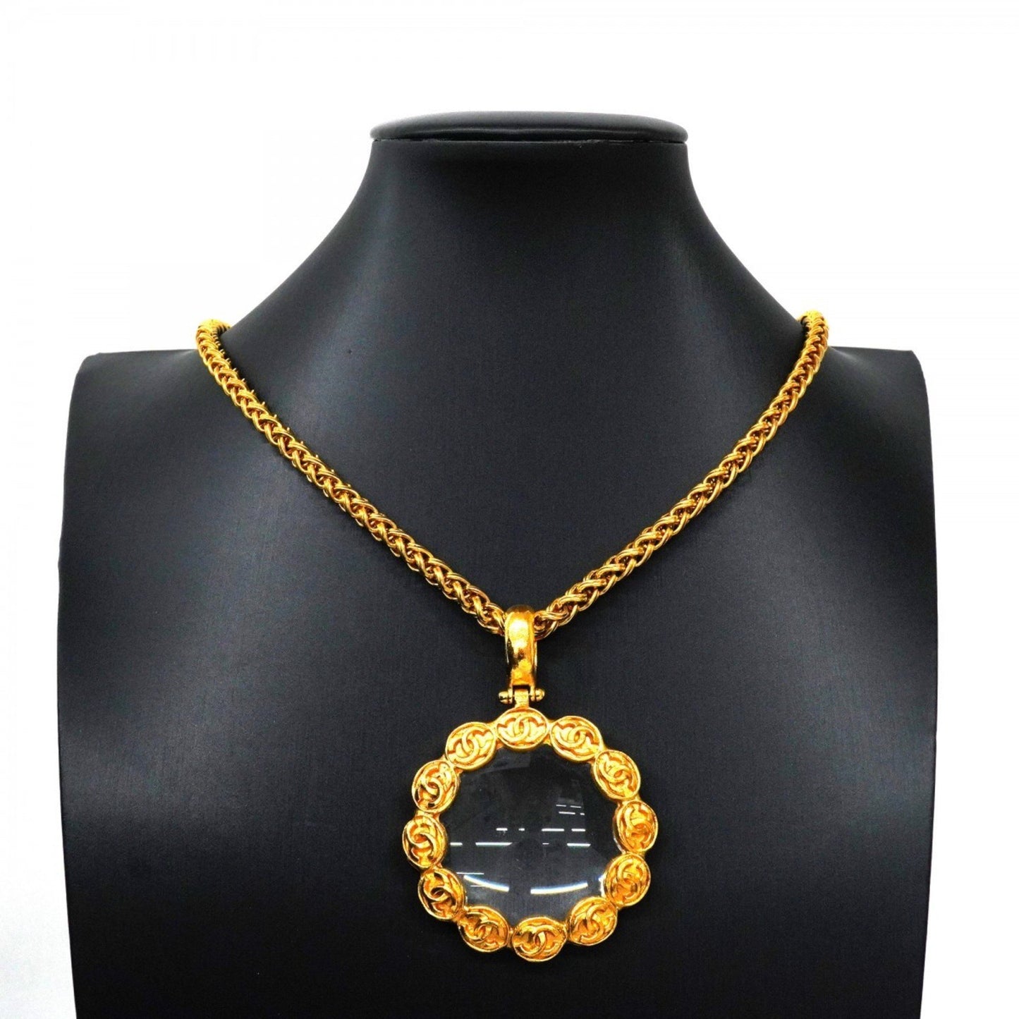 Chanel, Gold, Gold Plated, necklace