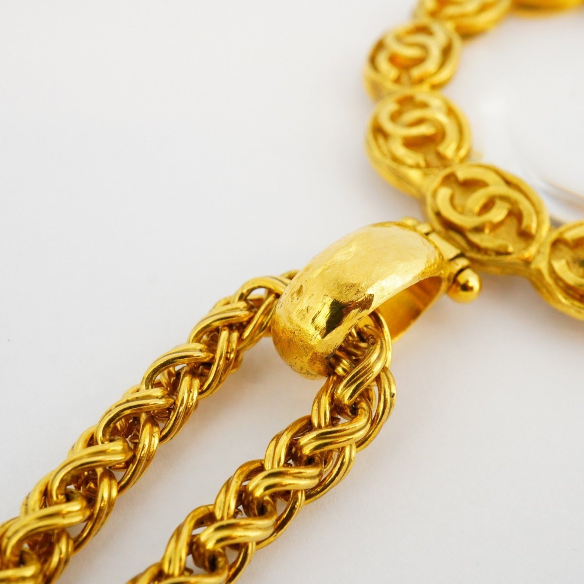 Chanel, Gold, Gold Plated, necklace