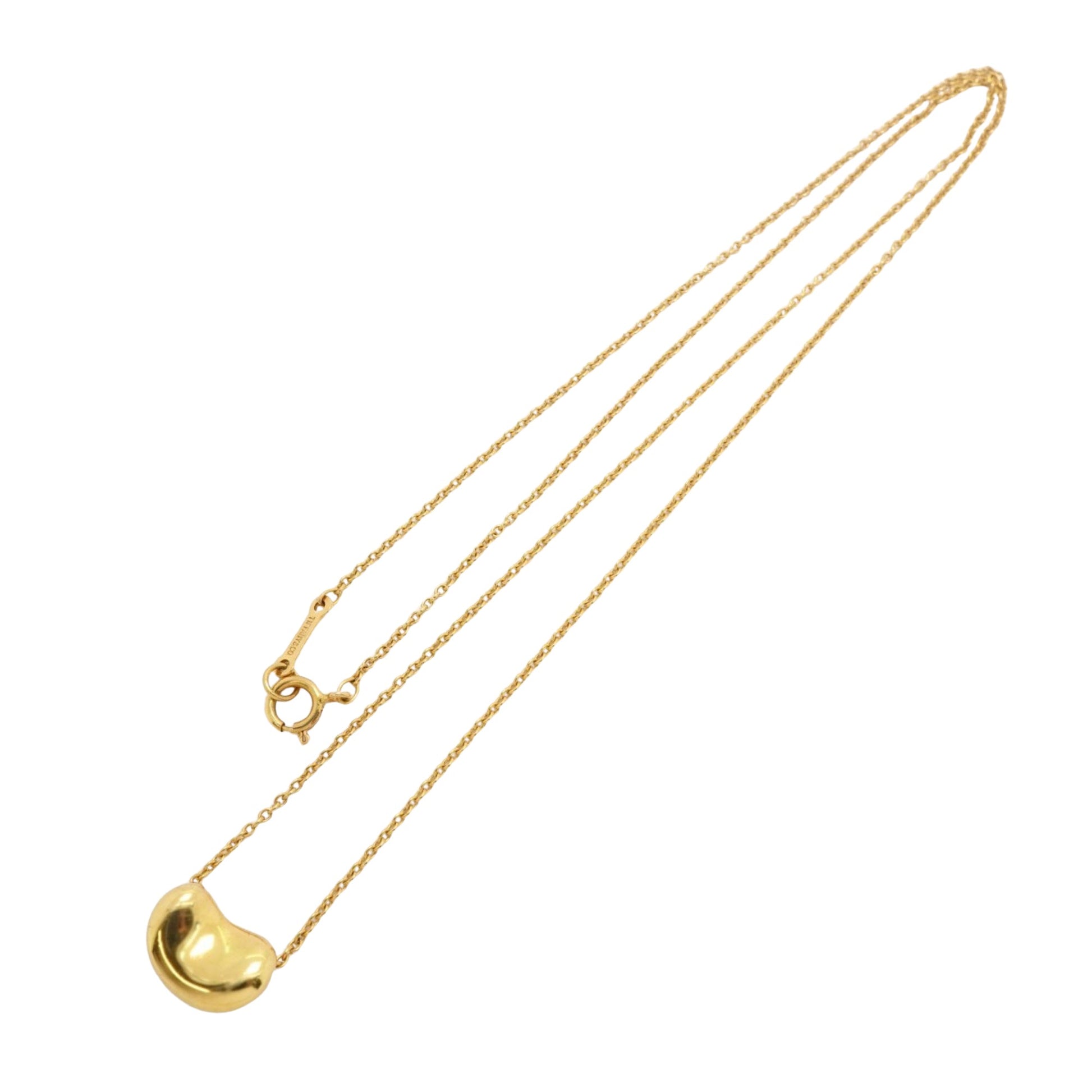 Tiffany & Co Beans, Gold, Yellow Gold, necklace