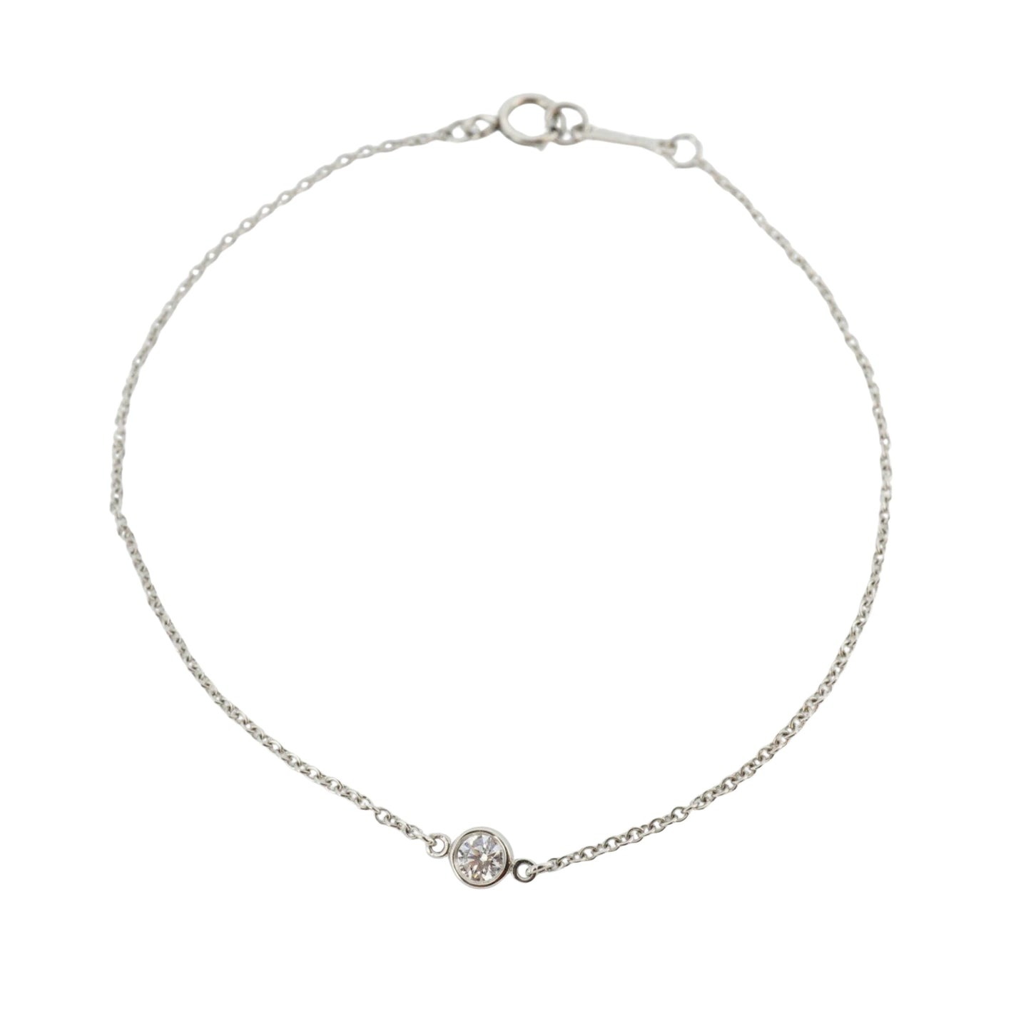 Tiffany & Co By the yard, Silver, Platinum, bracelet