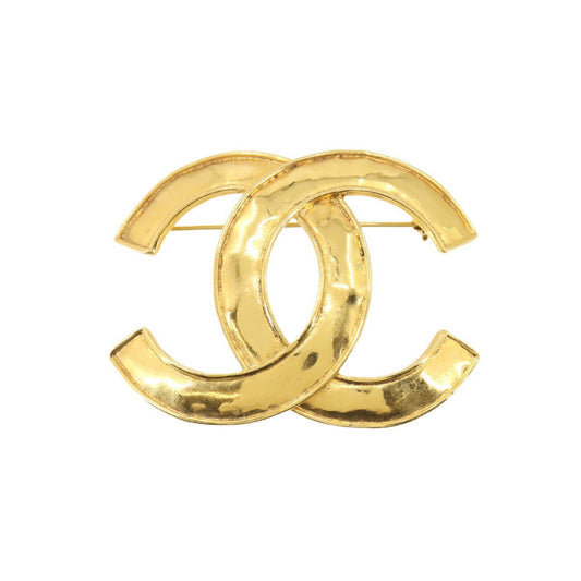 Chanel Coco Mark, Gold, Gold Plated, brooch