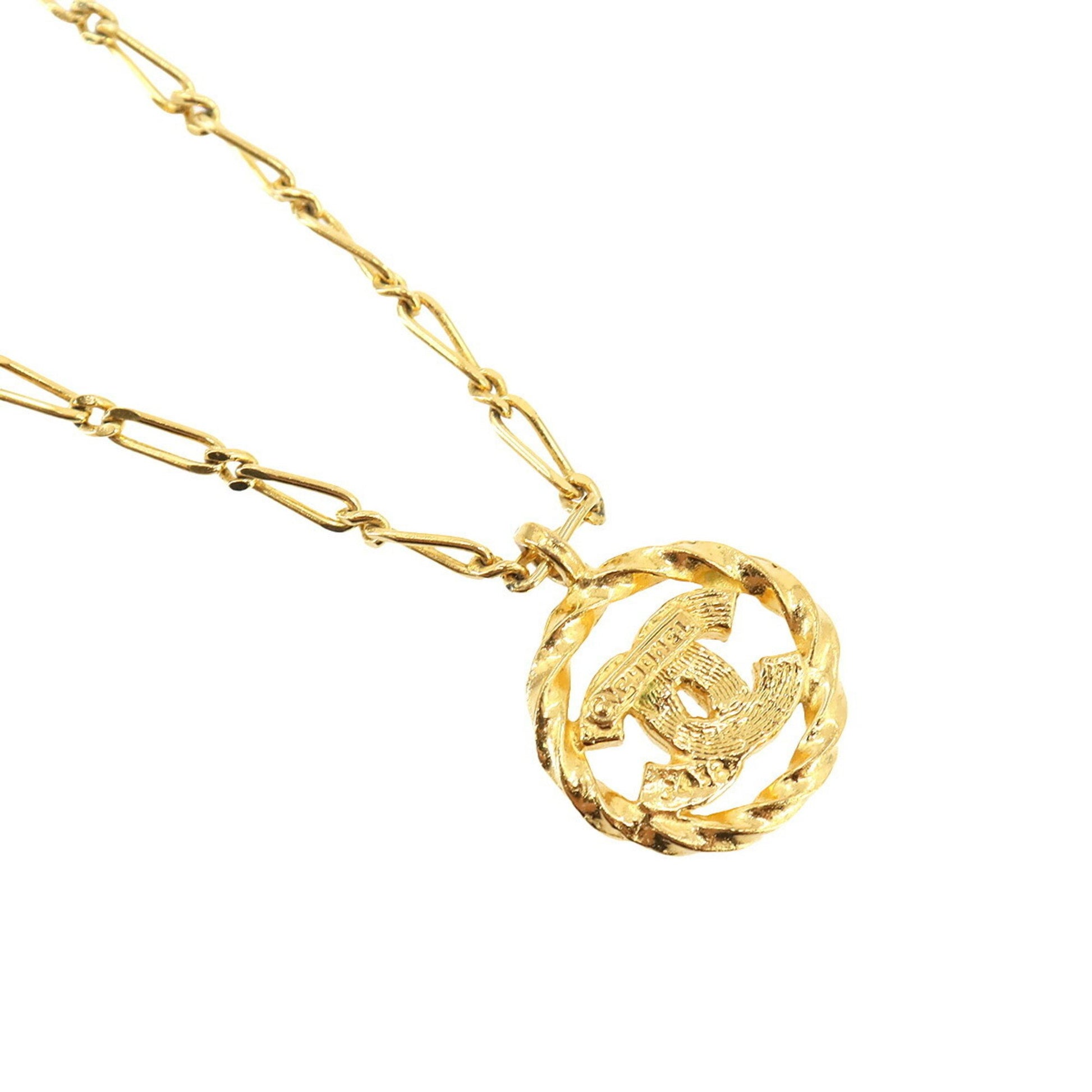 Chanel Coco Mark, Gold, Gold Plated, necklace