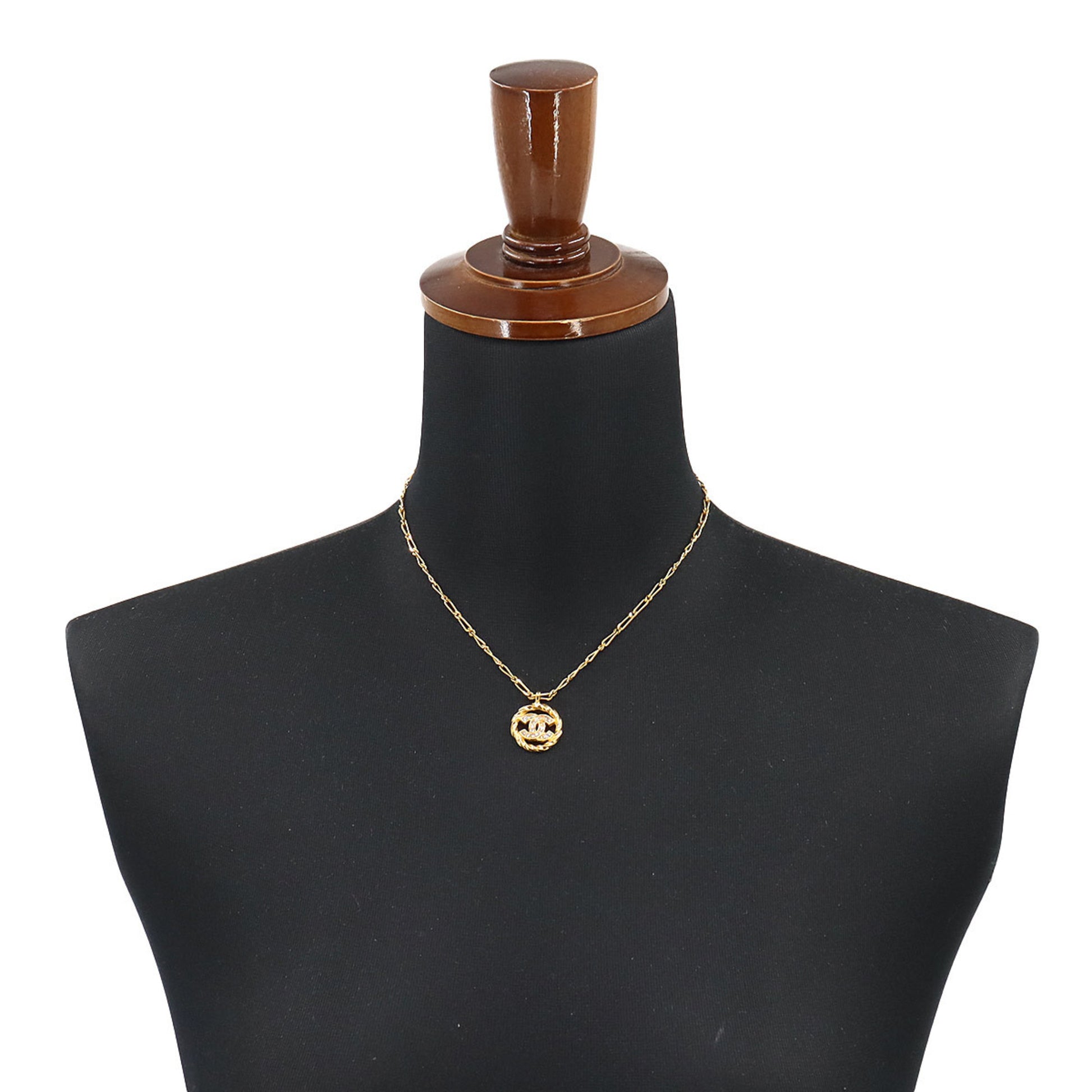 Chanel Coco Mark, Gold, Gold Plated, necklace