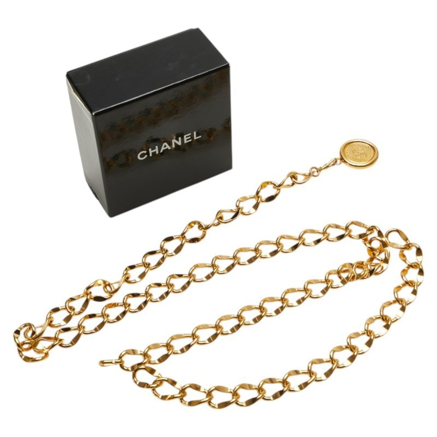 Chanel Cambon, Gold, Gold Plated, belt