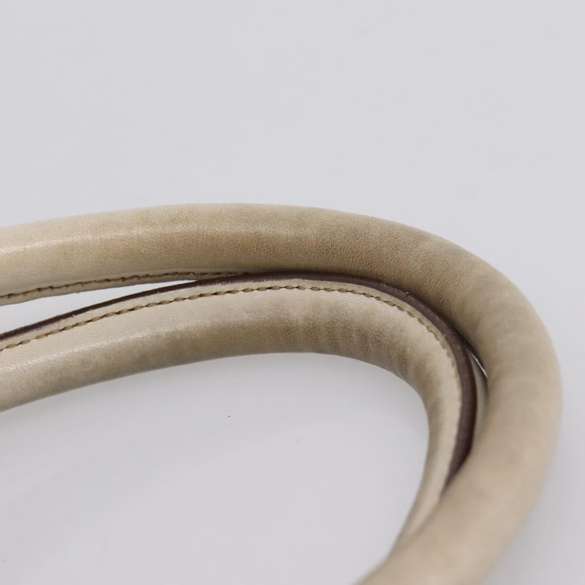 Prada Gaufre Convertible Satchel Nappa Leather, Beige, Leather, Handbag