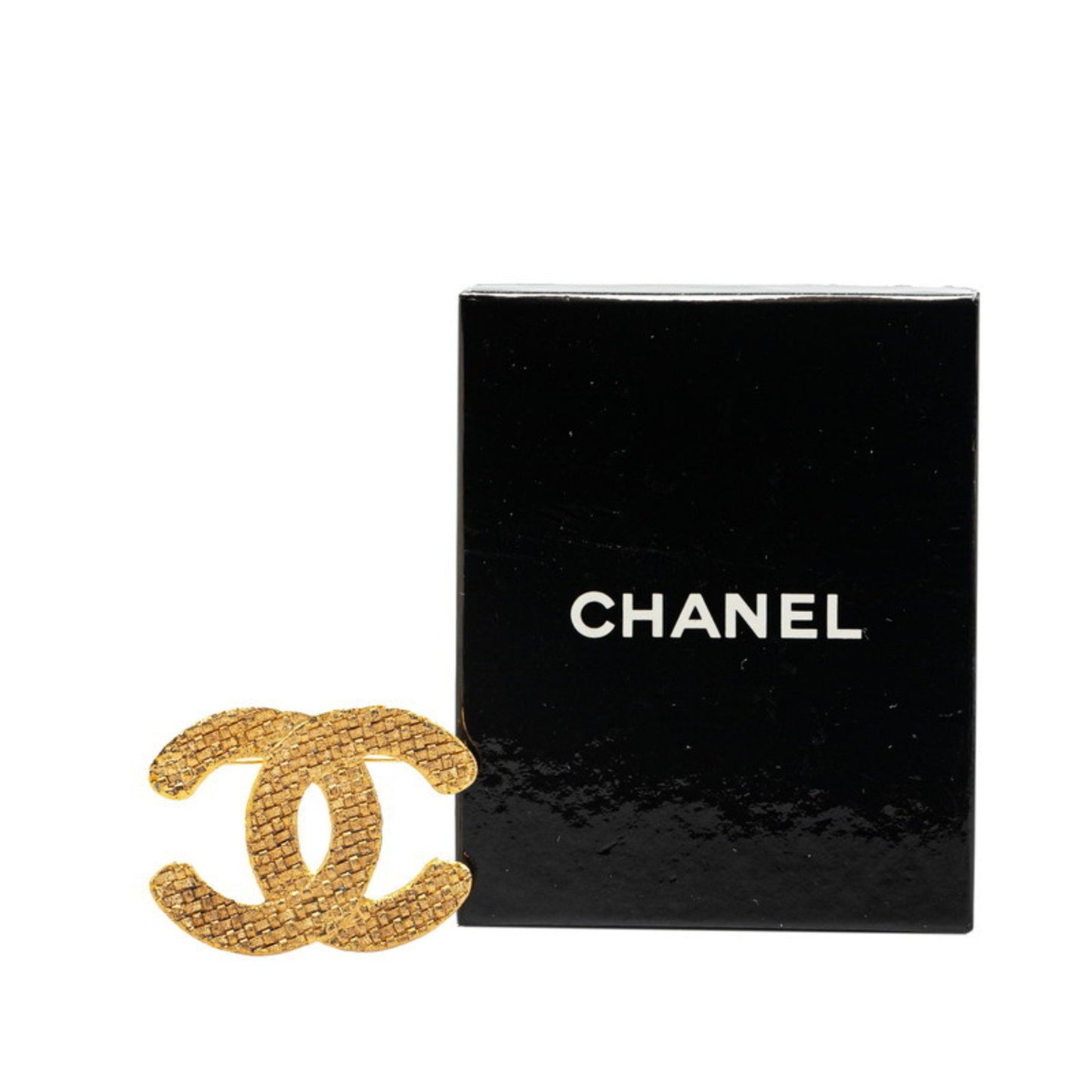 Chanel Coco Mark, Gold, Gold Plated, brooch