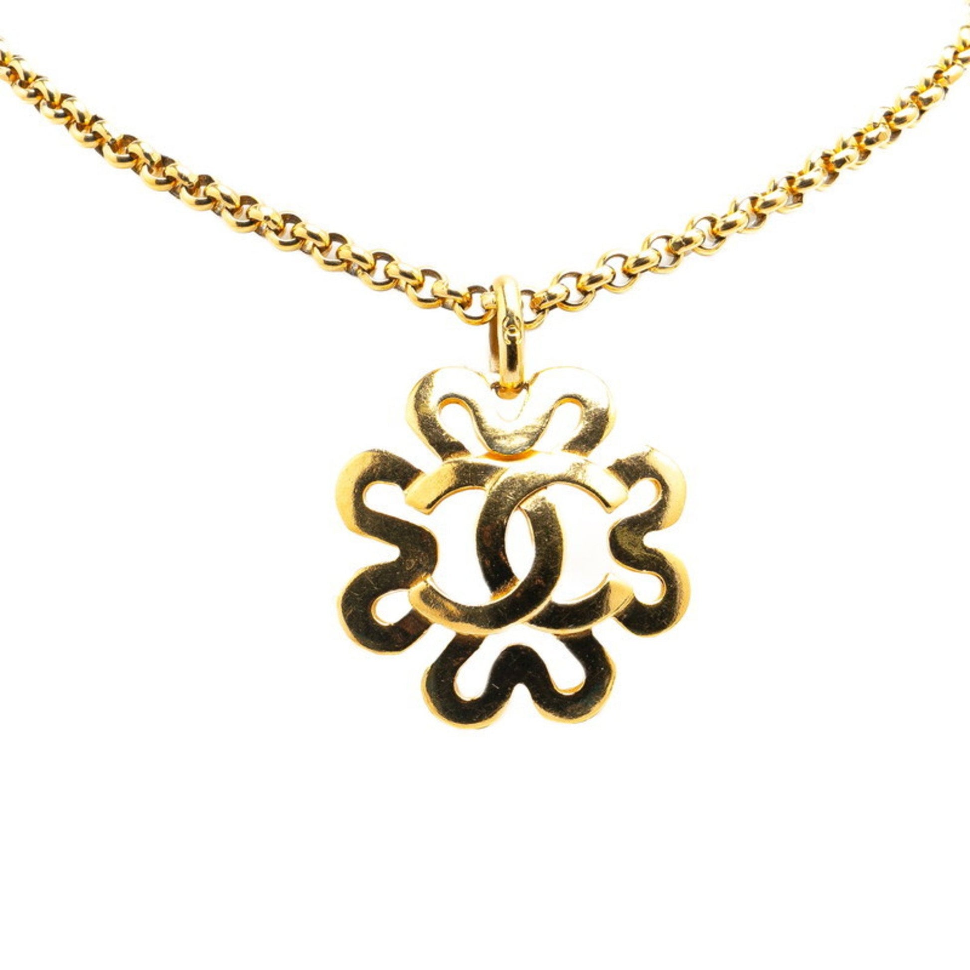 Chanel Coco Mark, Gold, Gold Plated, necklace