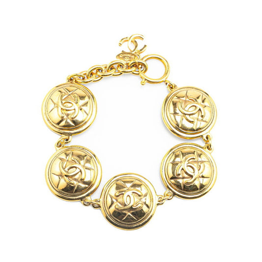 Chanel Coco Mark, Gold, Gold Plated, bracelet