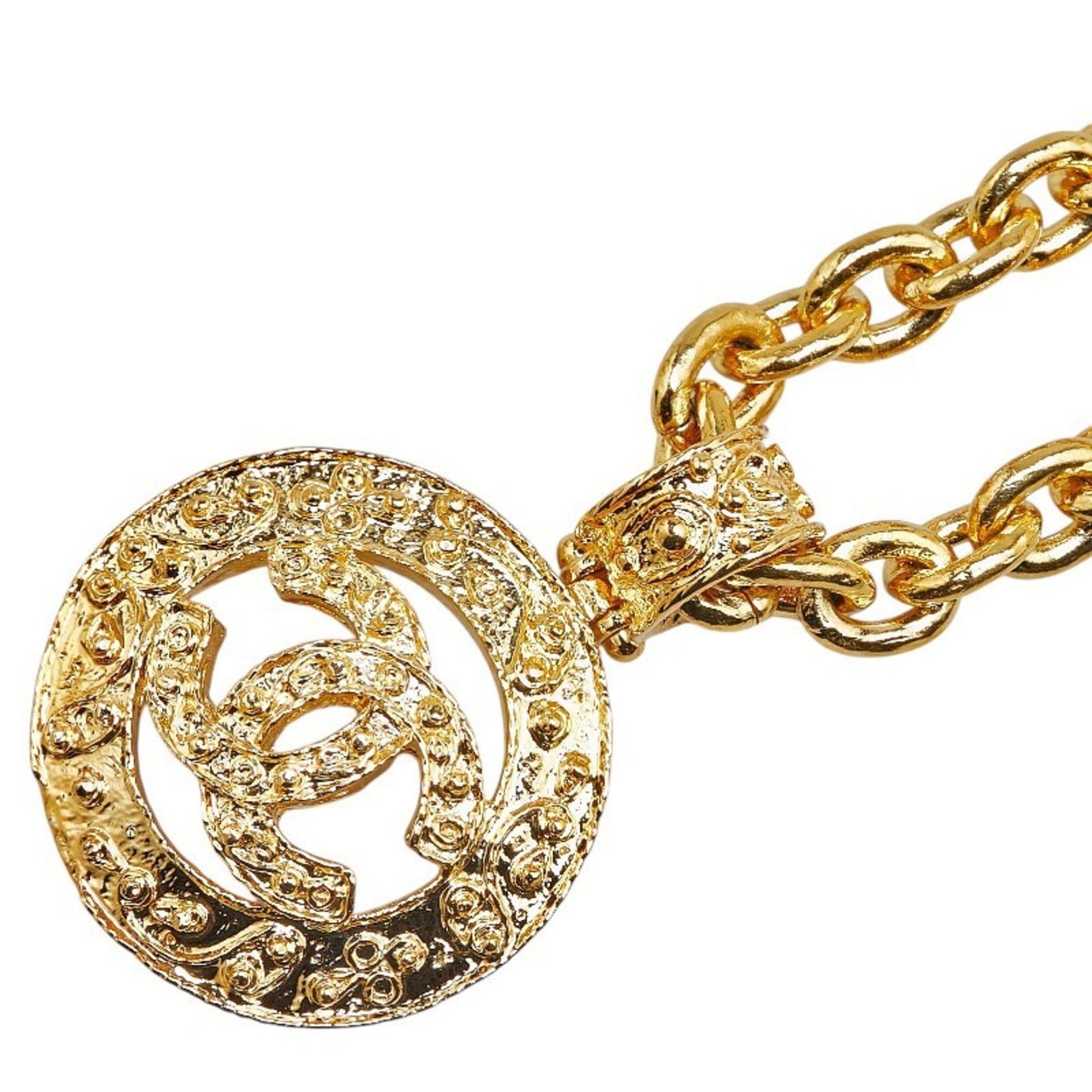 Chanel Coco Mark, Gold, Gold Plated, necklace