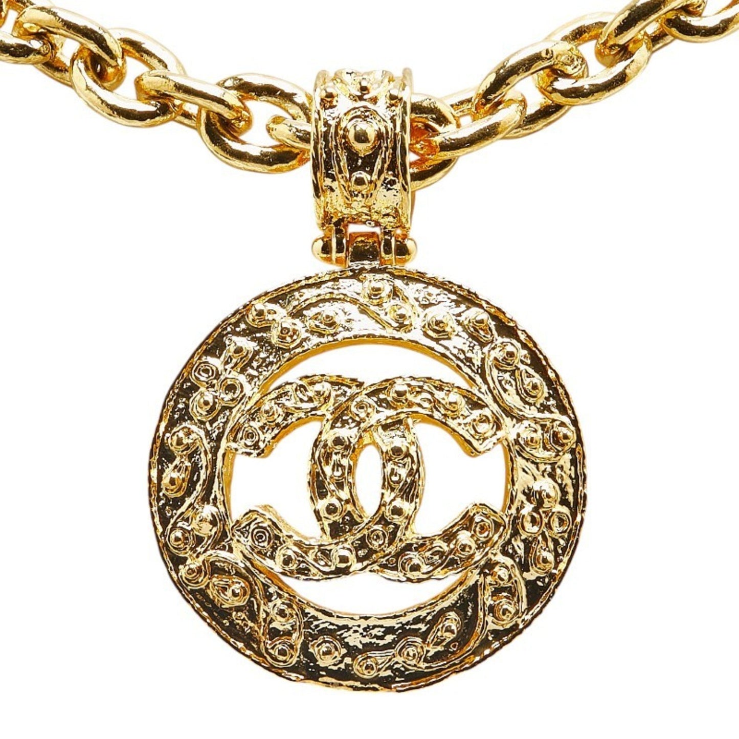 Chanel Coco Mark, Gold, Gold Plated, necklace