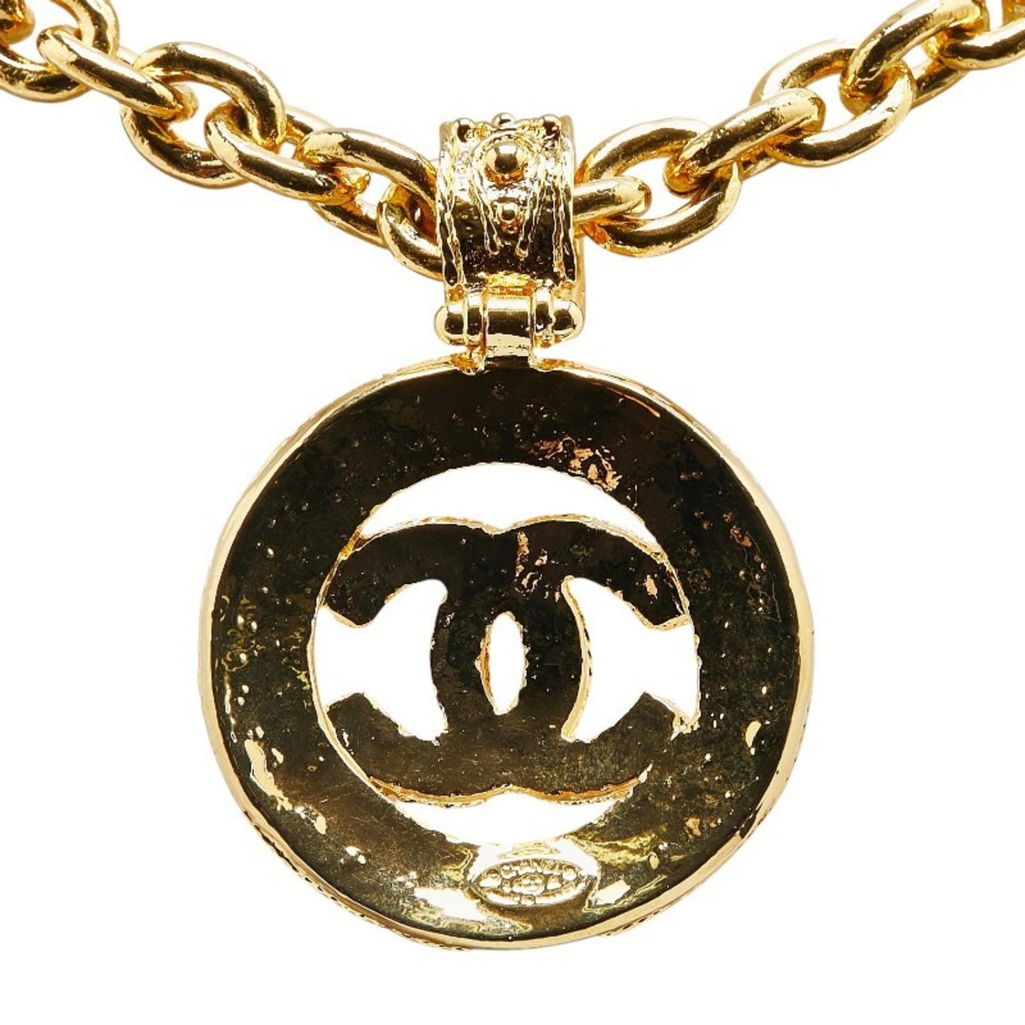 Chanel Coco Mark, Gold, Gold Plated, necklace