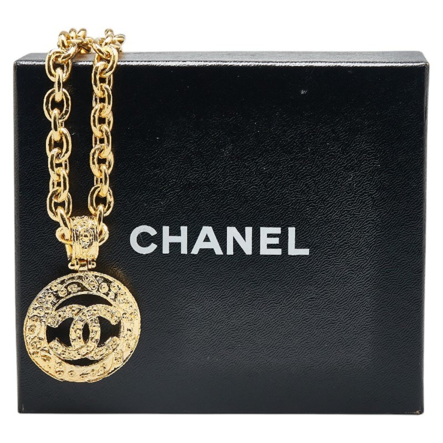 Chanel Coco Mark, Gold, Gold Plated, necklace