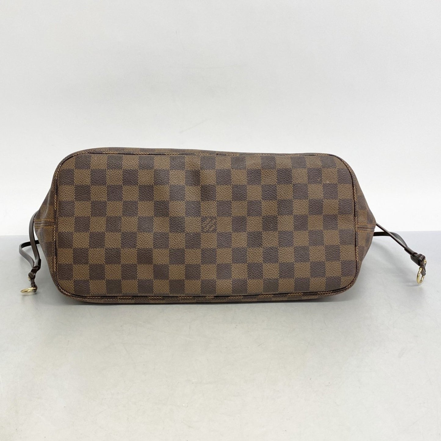 Louis Vuitton Neverfull MM, Brown, Canvas, tote