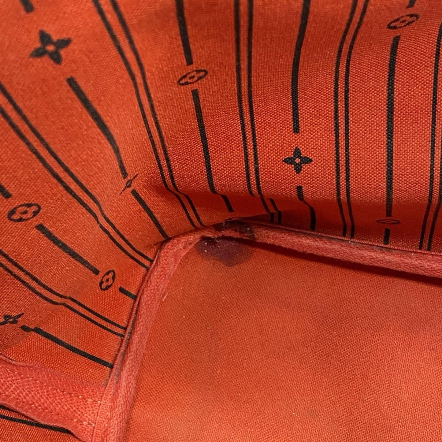 Louis Vuitton Neverfull MM, Brown, Canvas, tote