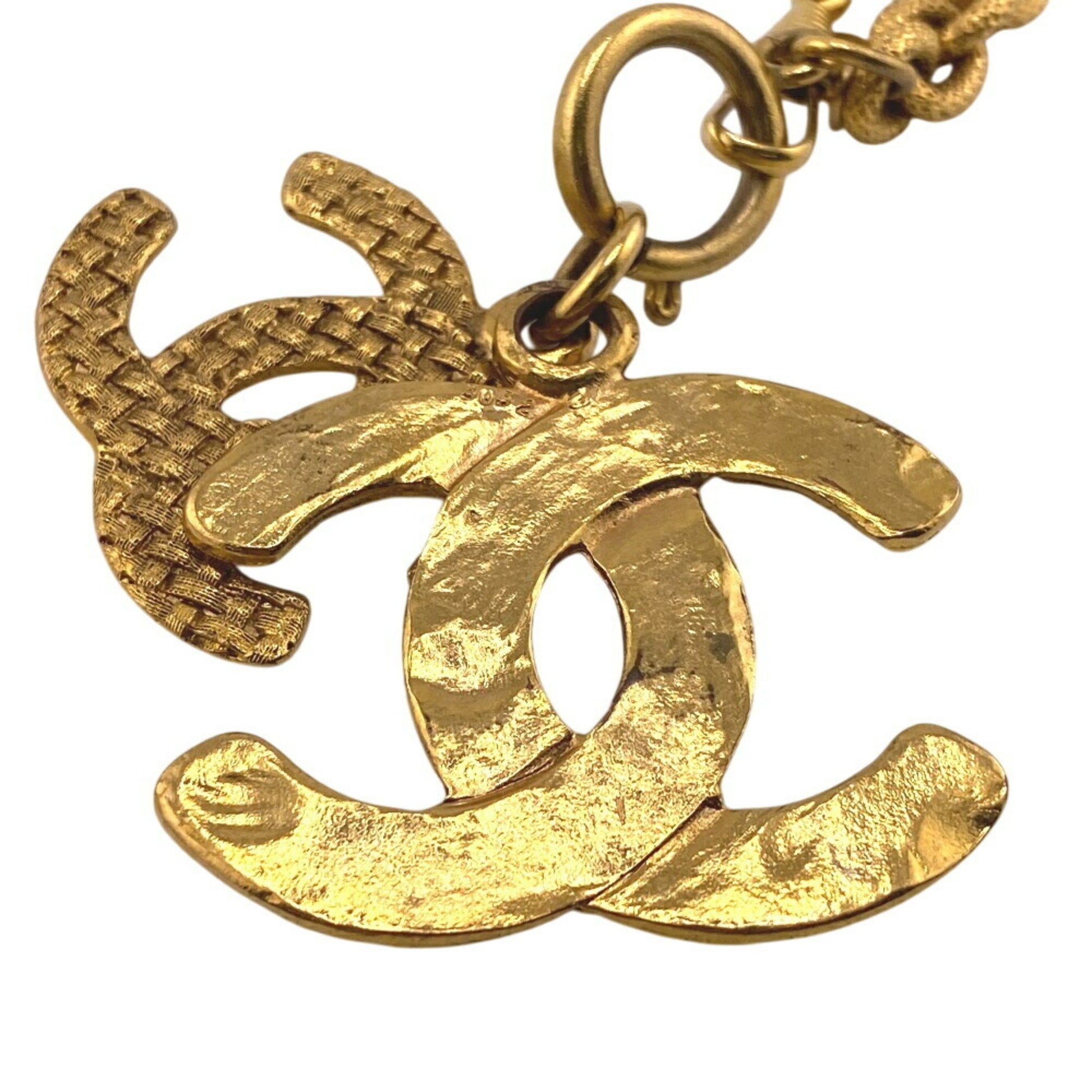 Chanel Coco Mark, Gold, Gold Plated, necklace