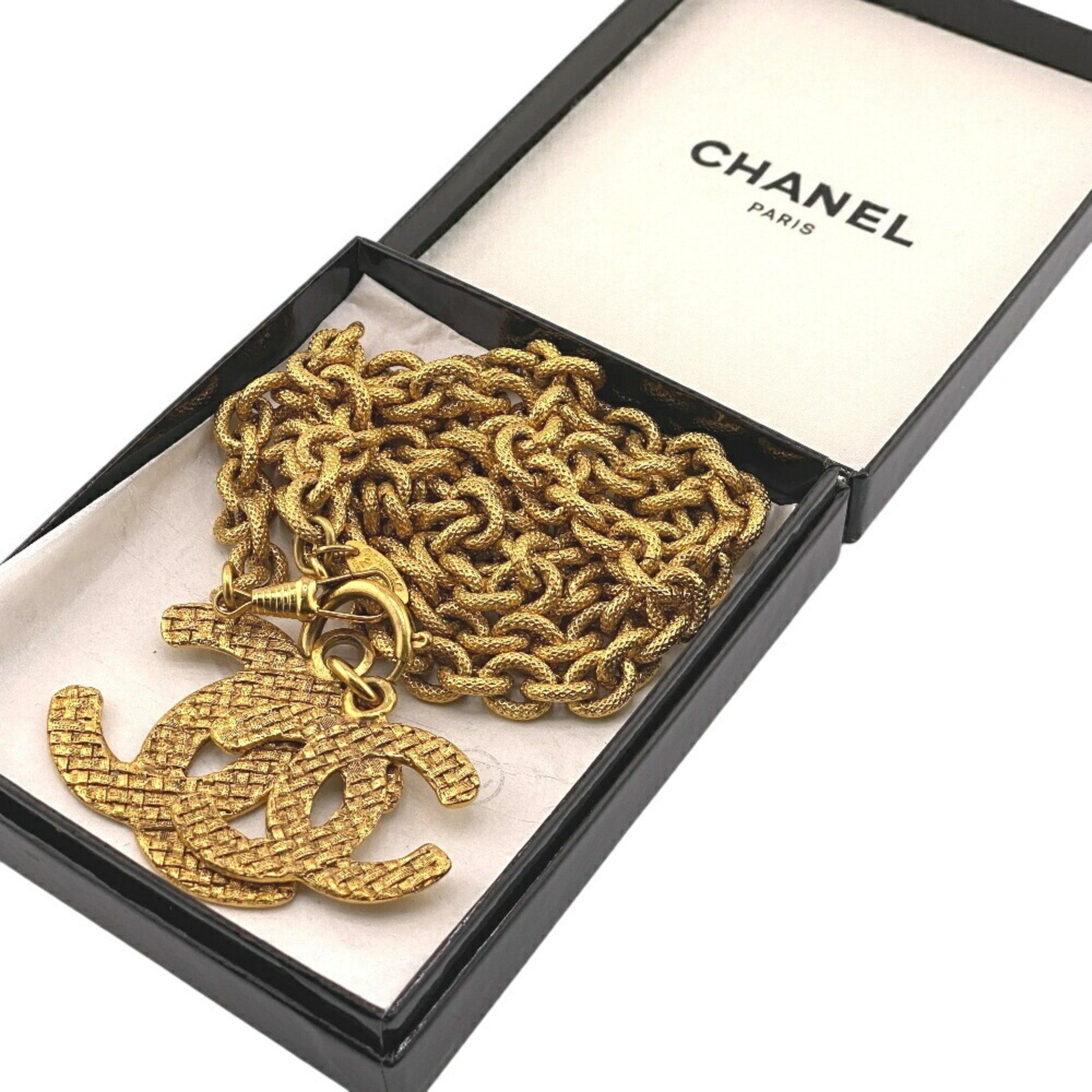 Chanel Coco Mark, Gold, Gold Plated, necklace