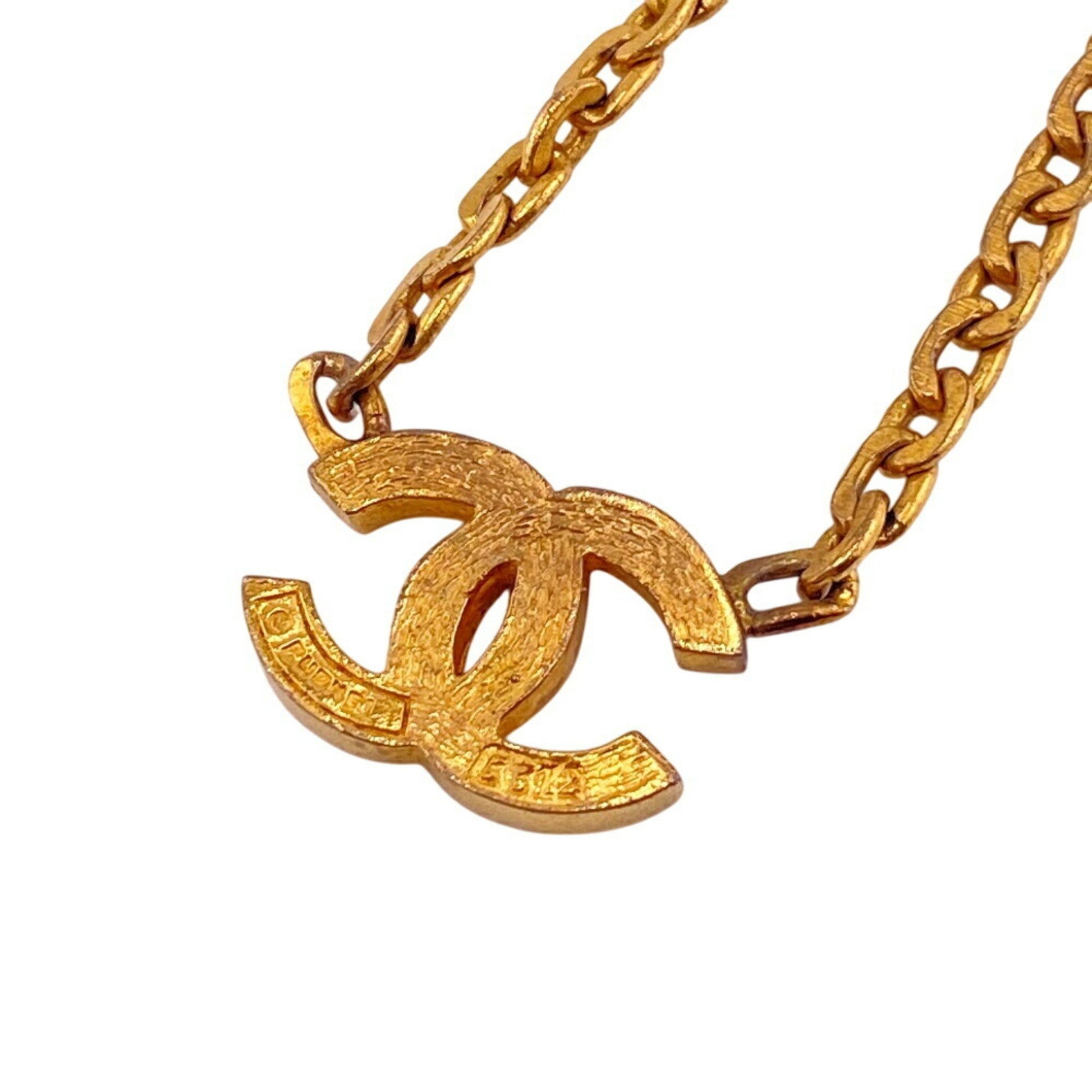 Chanel Coco Mark, Gold, Gold Plated, necklace