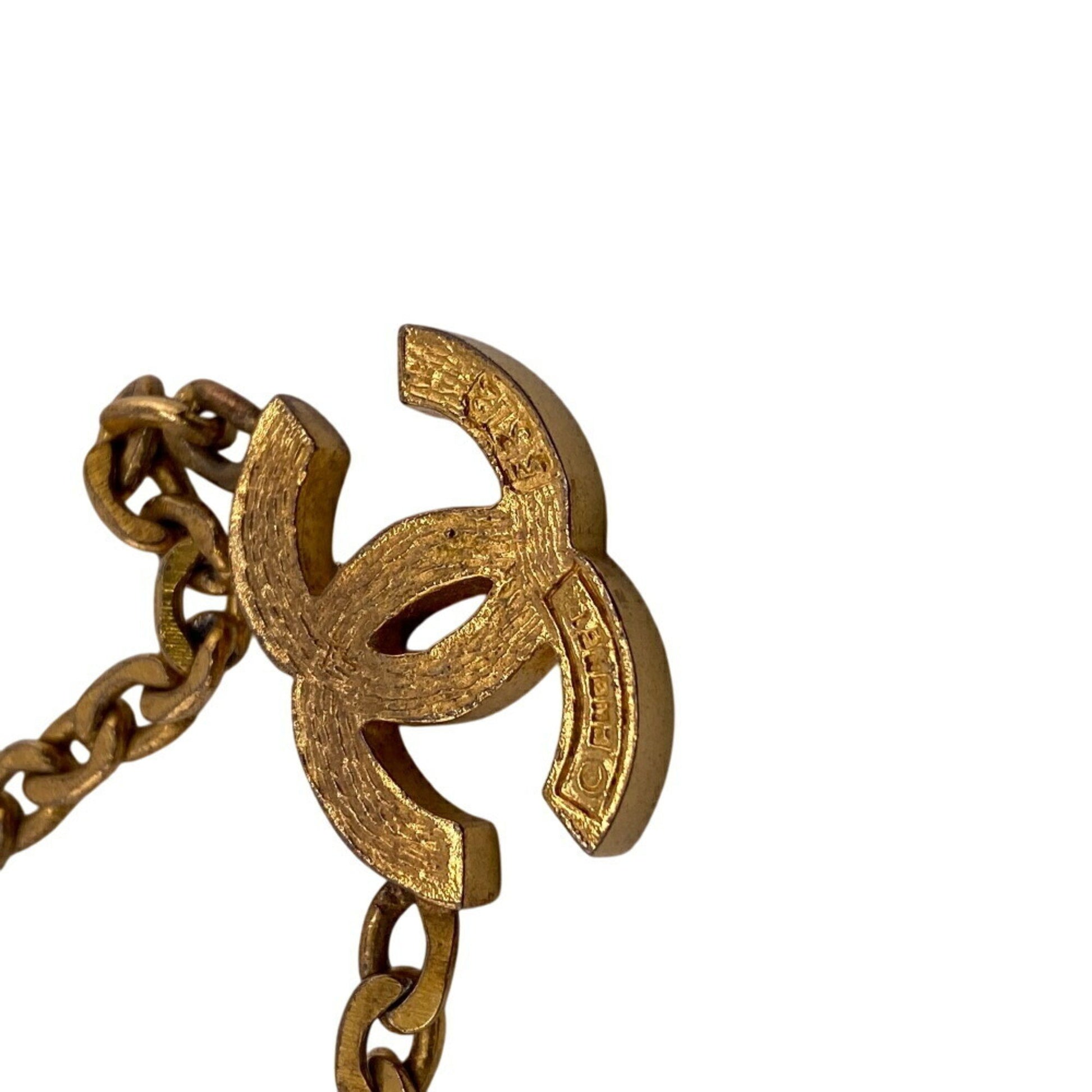 Chanel Coco Mark, Gold, Gold Plated, necklace