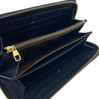 Louis Vuitton Retiro, Black, Canvas, wallet