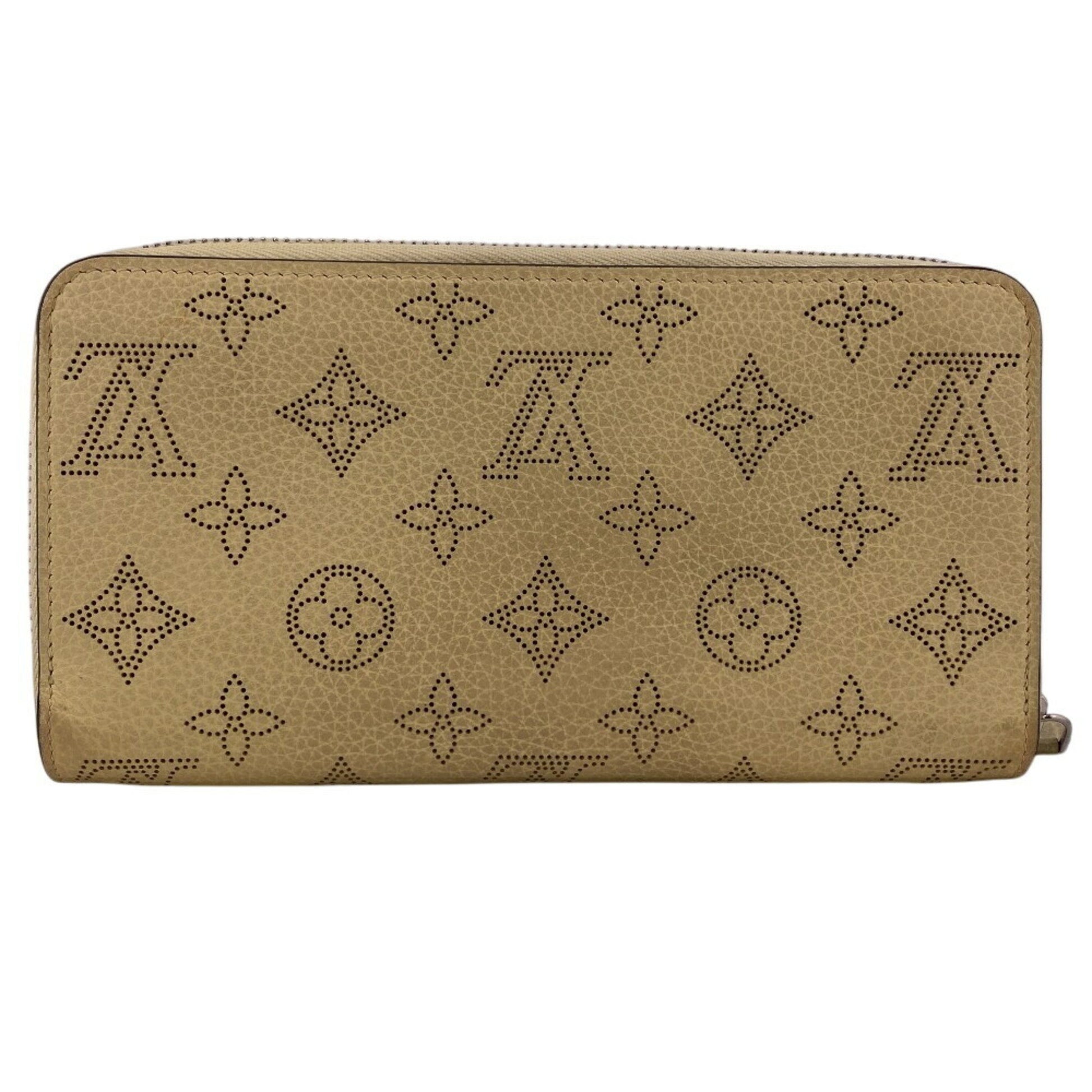 Louis Vuitton Zippy wallet, Yellow, Leather, wallet