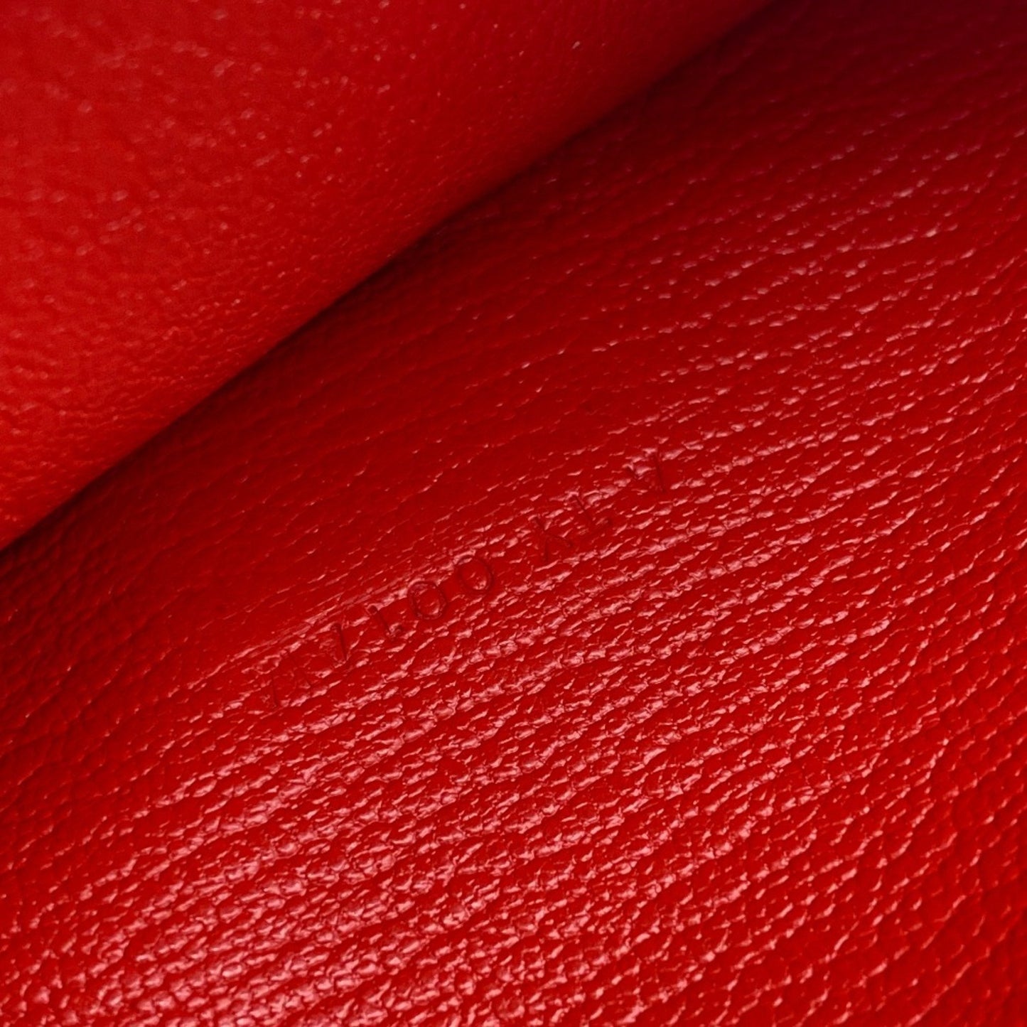 Hermès Béarn, Red, Leather, wallet