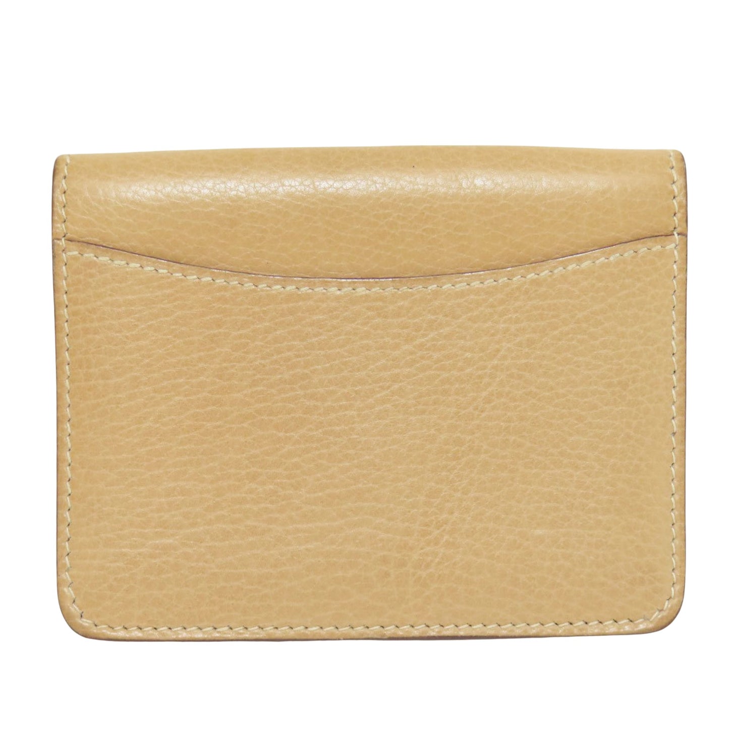 Hermès Dogon, Beige, Leather, wallet