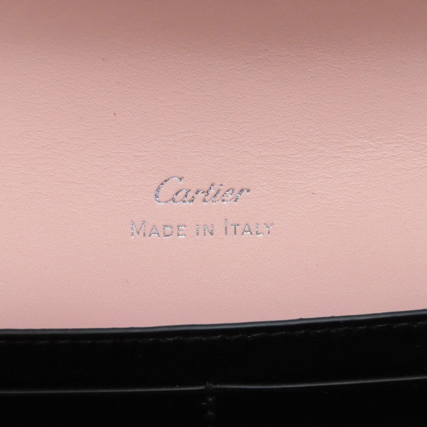 Cartier, Pink, Leather, wallet